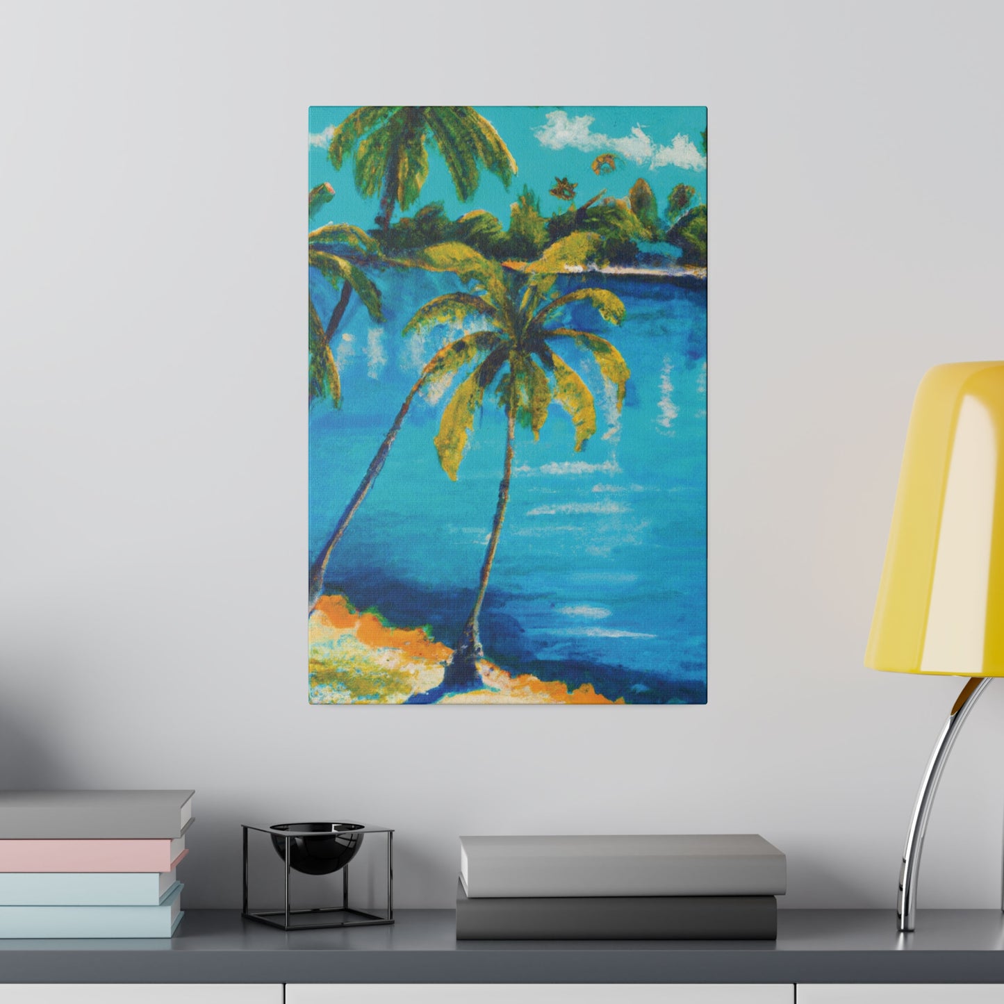 856Y - Bahamas Ocean Painting Print | Bahamas | Ocean | Beach | Poster | Home Decor | Wall Art | Canvas