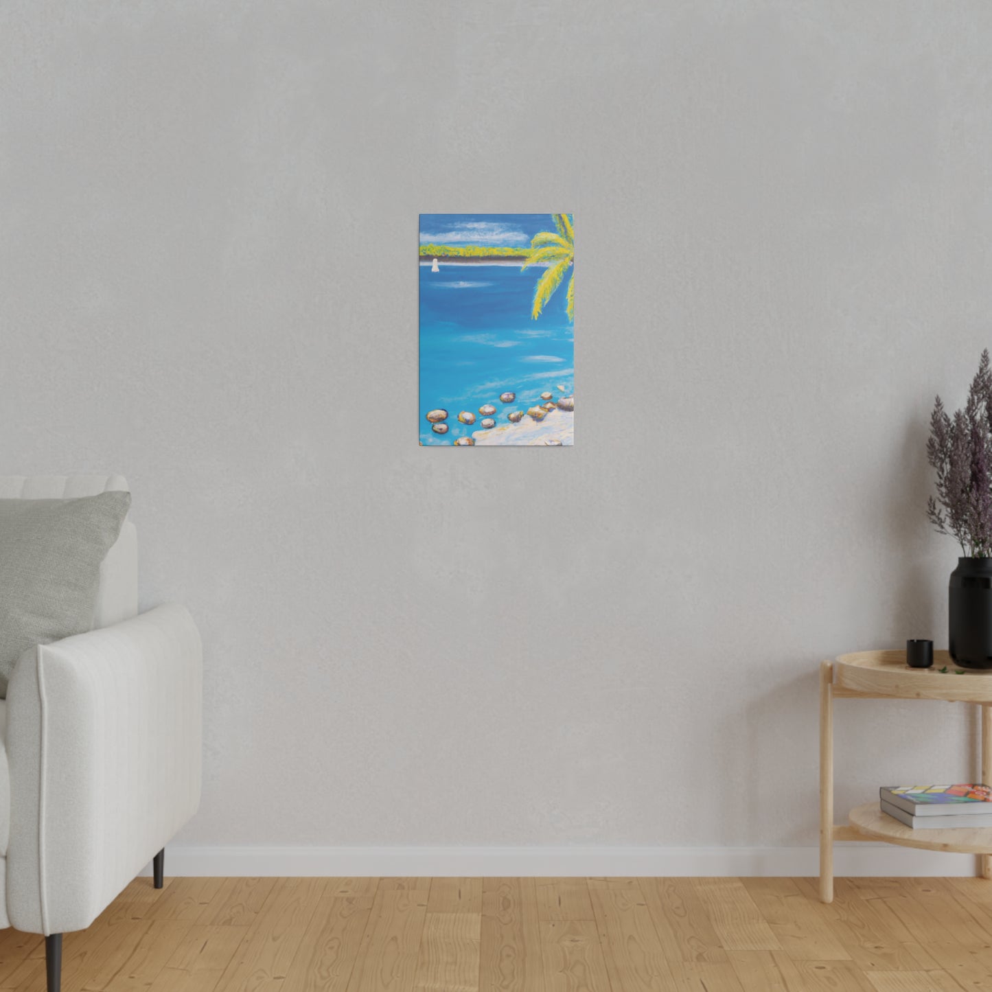 8593F - Bahamas Ocean Painting Print | Bahamas | Ocean | Beach | Poster | Home Decor | Wall Art | Canvas