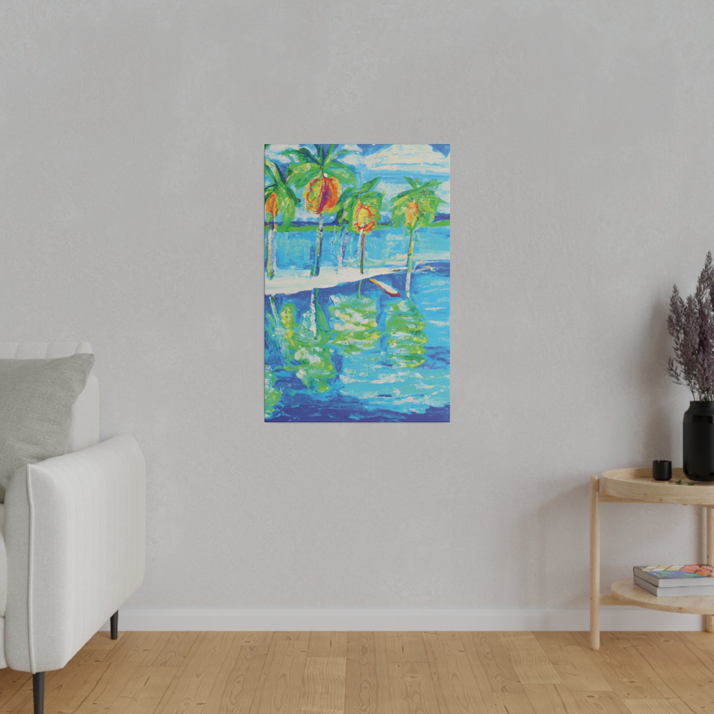 8103Q - Bahamas Ocean Painting Print | Bahamas | Ocean | Beach | Poster | Home Decor | Wall Art | Canvas