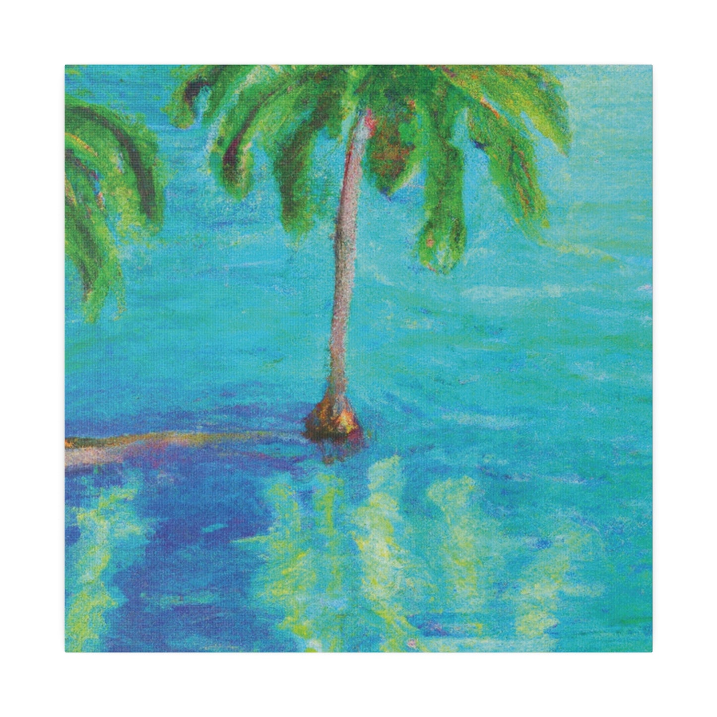 7998G - Bahamas Ocean Painting Print | Bahamas | Ocean | Beach | Poster | Home Decor | Wall Art | Canvas