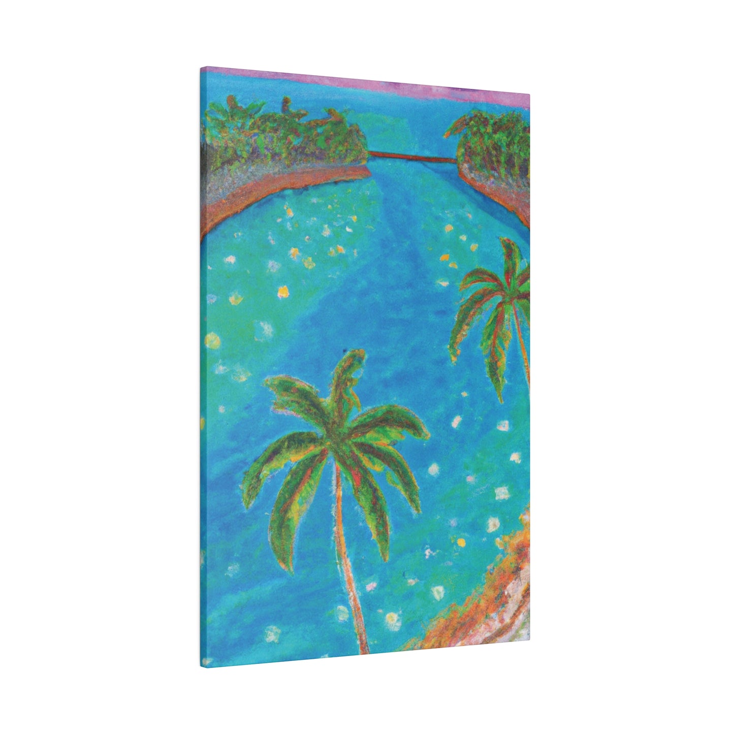 3827C - Bahamas Ocean Painting Print | Bahamas | Ocean | Beach | Poster | Home Decor | Wall Art | Canvas