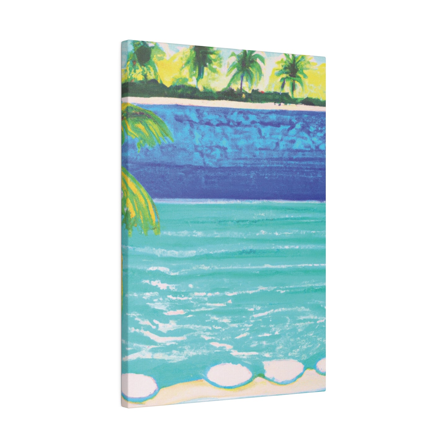 4234Z - Bahamas Ocean Painting Print | Bahamas | Ocean | Beach | Poster | Home Decor | Wall Art | Canvas