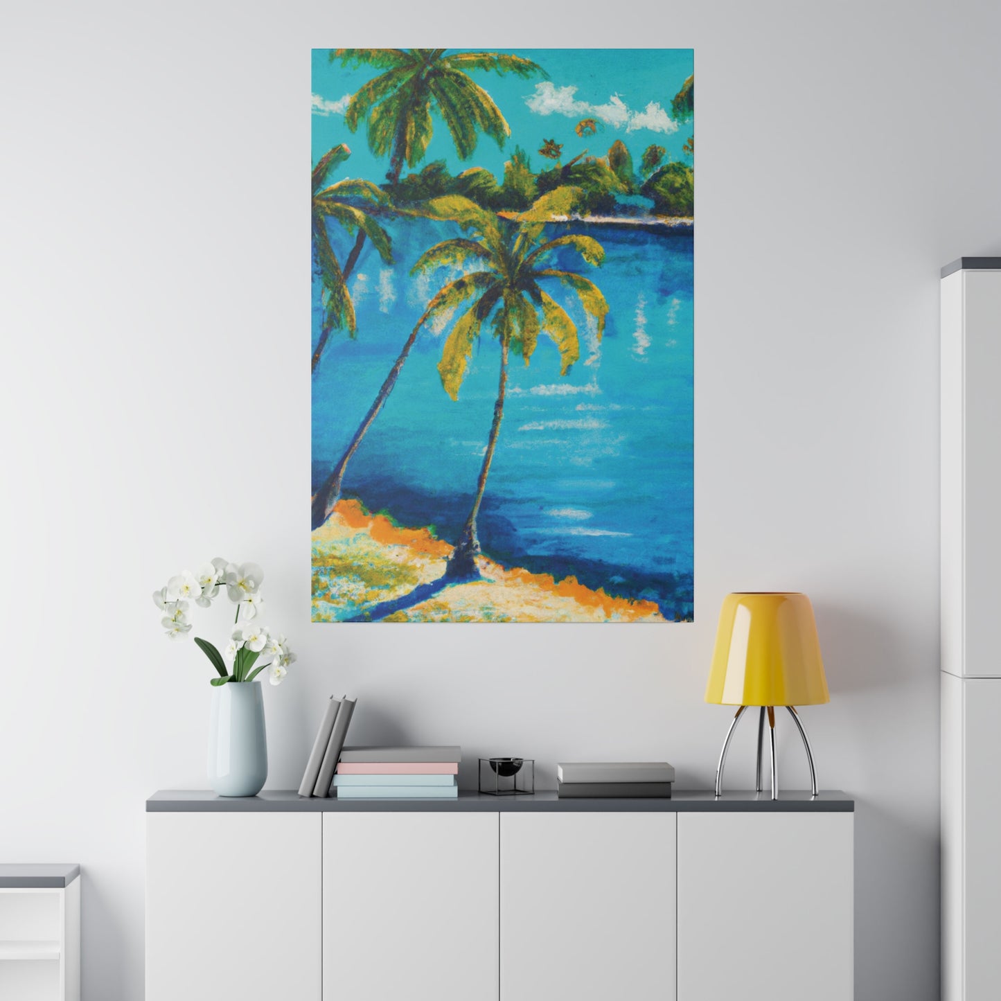 856Y - Bahamas Ocean Painting Print | Bahamas | Ocean | Beach | Poster | Home Decor | Wall Art | Canvas