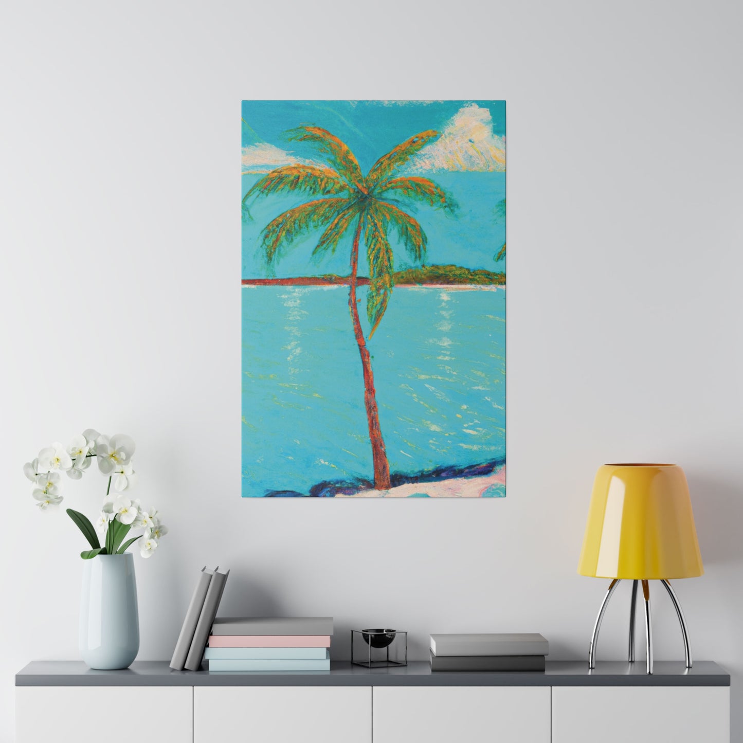 5186Z - Bahamas Ocean Painting Print | Bahamas | Ocean | Beach | Poster | Home Decor | Wall Art | Canvas