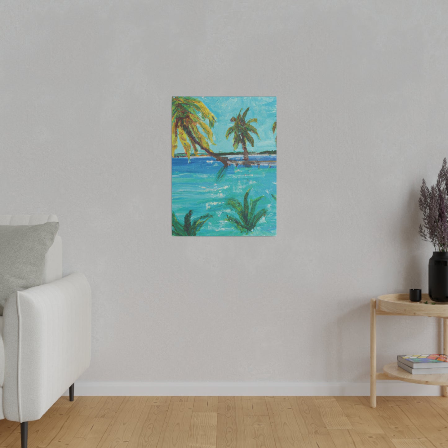 3256T - Bahamas Ocean Painting Print | Bahamas | Ocean | Beach | Poster | Home Decor | Wall Art | Canvas