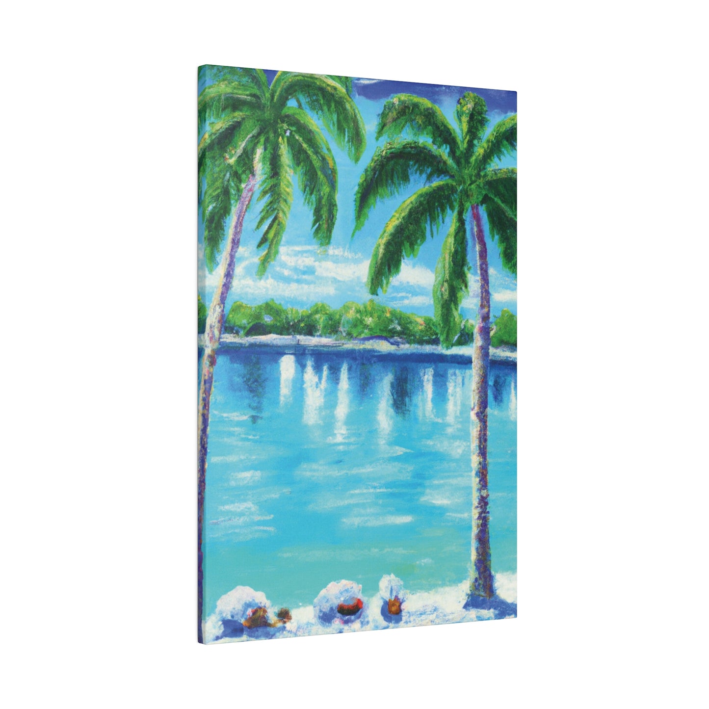 4482N - Bahamas Ocean Painting Print | Bahamas | Ocean | Beach | Poster | Home Decor | Wall Art | Canvas