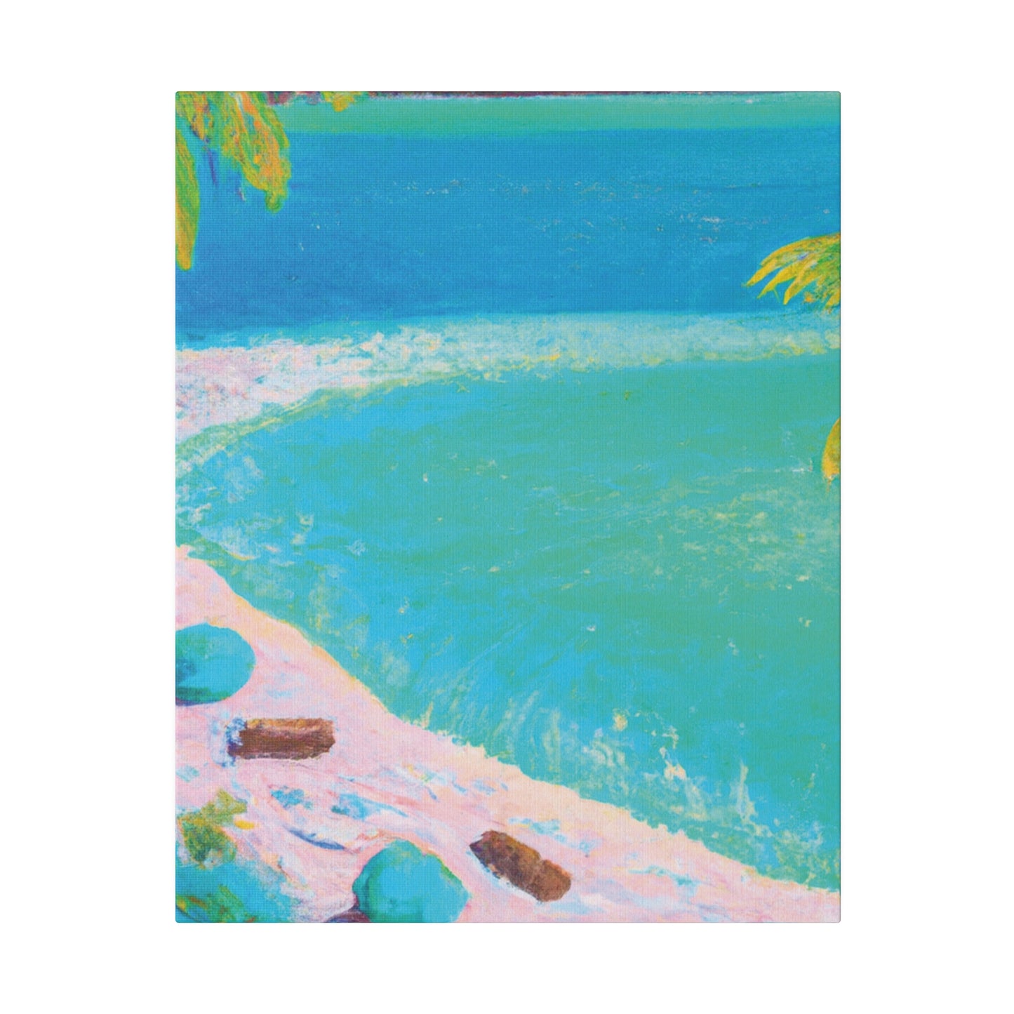 7342G - Bahamas Ocean Painting Print | Bahamas | Ocean | Beach | Poster | Home Decor | Wall Art | Canvas