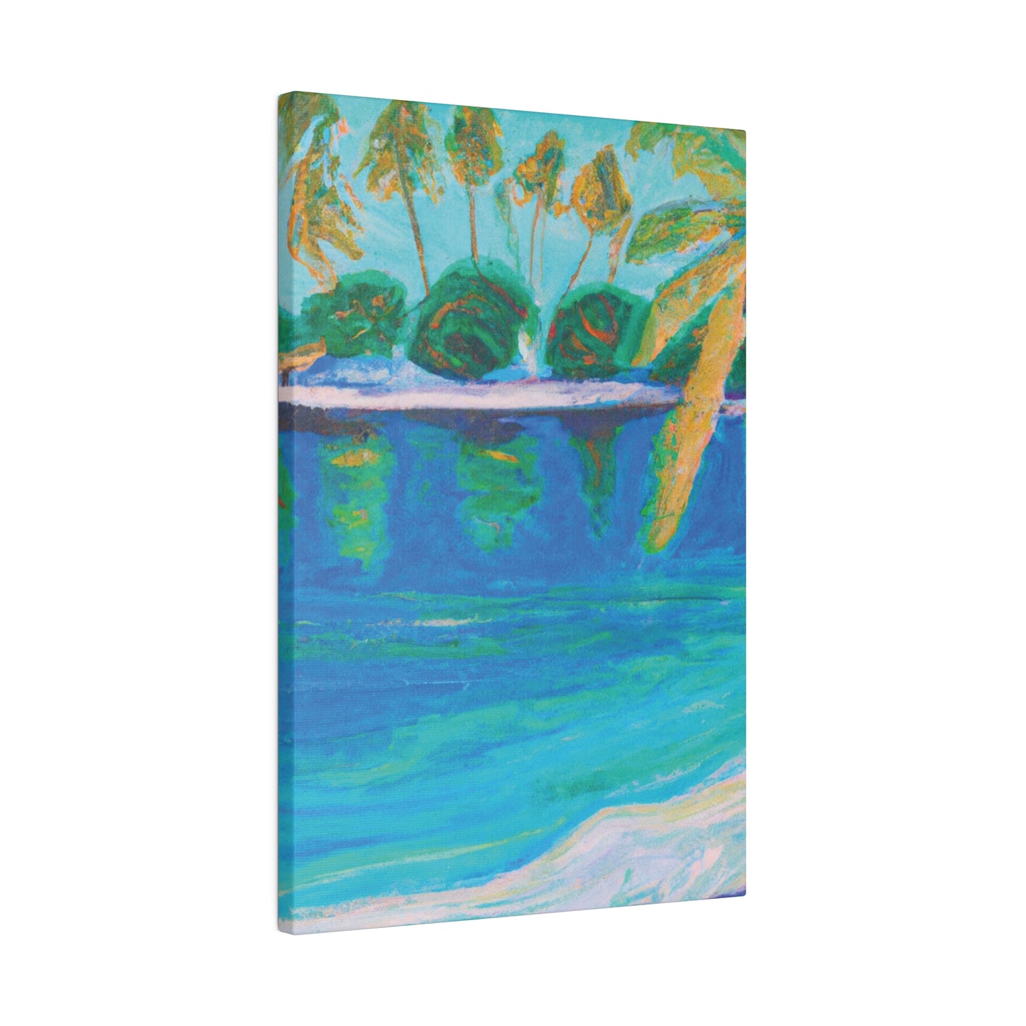 8975V - Bahamas Ocean Painting Print | Bahamas | Ocean | Beach | Poster | Home Decor | Wall Art | Canvas
