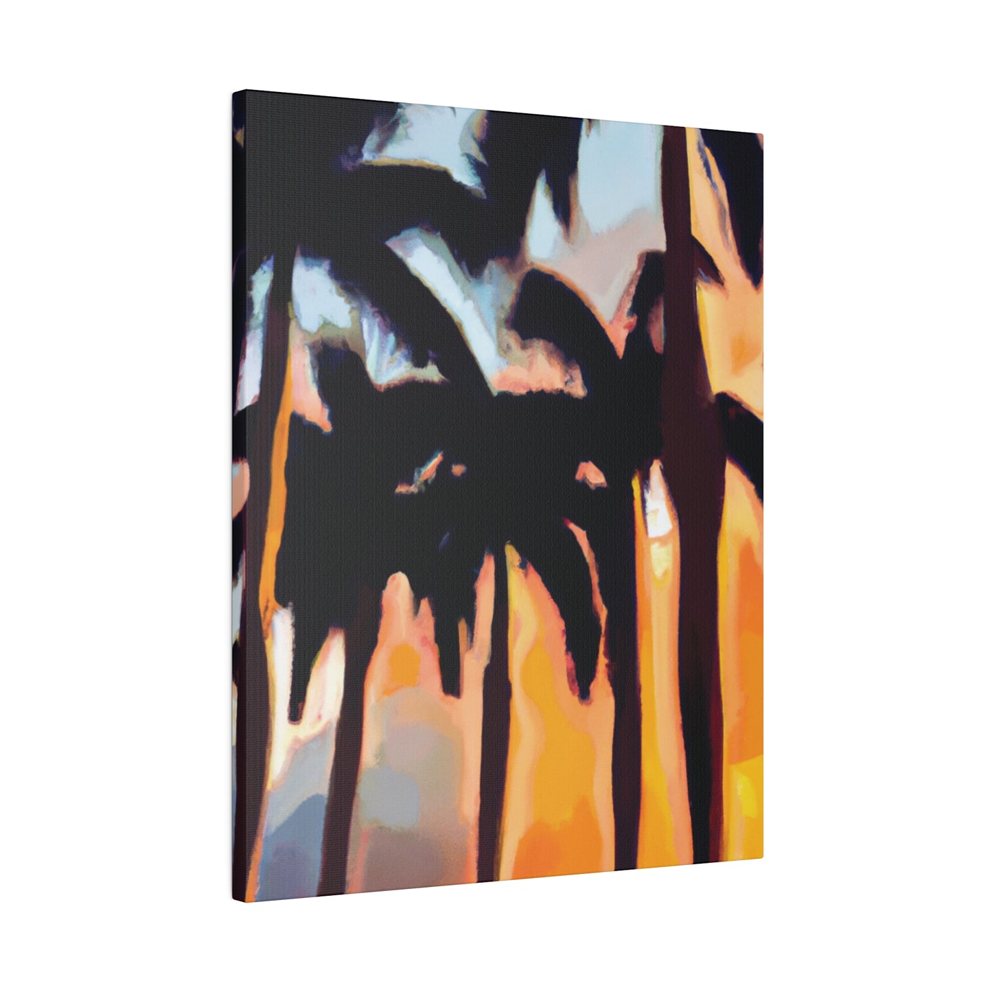 5642H - Miami Beach Sunset Painting Print | Miami | Beach | Sunset | Poster | Home Decor | Wall Art | Canvas