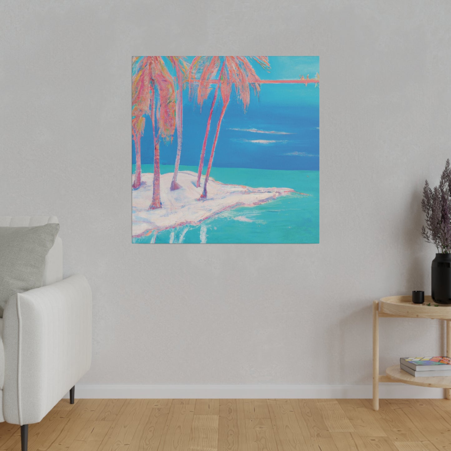 3162K - Bahamas Ocean Painting Print | Bahamas | Ocean | Beach | Poster | Home Decor | Wall Art | Canvas