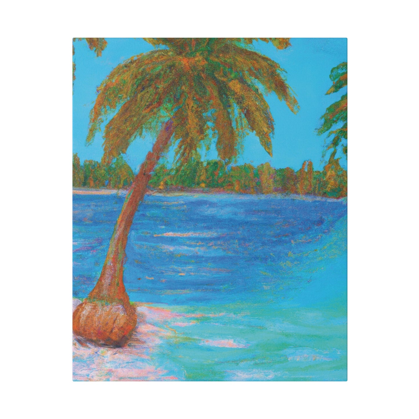 4348S - Bahamas Ocean Painting Print | Bahamas | Ocean | Beach | Poster | Home Decor | Wall Art | Canvas