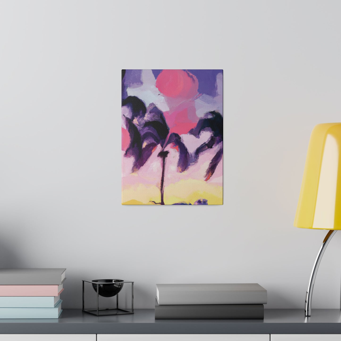 8189L - Miami Beach Sunset Painting Print | Miami | Beach | Sunset | Poster | Home Decor | Wall Art | Canvas