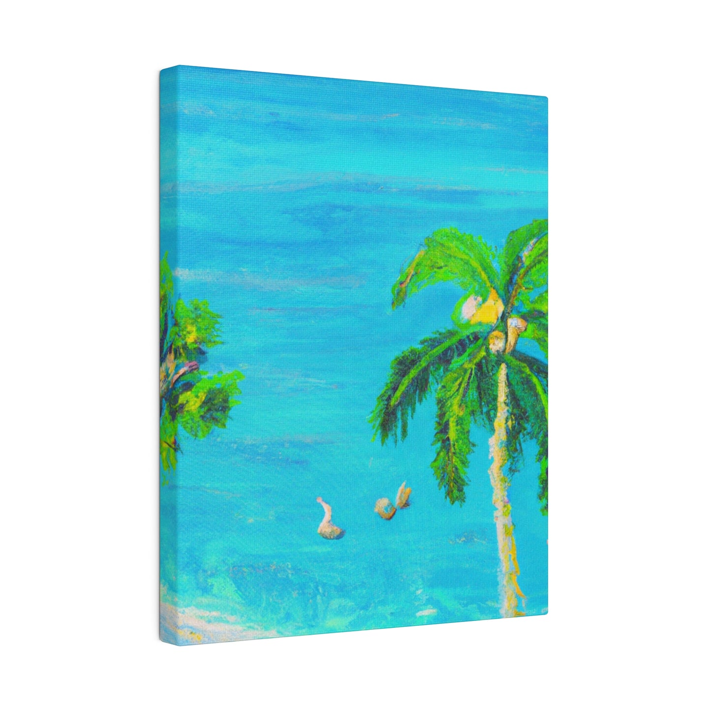 3749J - Bahamas Ocean Painting Print | Bahamas | Ocean | Beach | Poster | Home Decor | Wall Art | Canvas