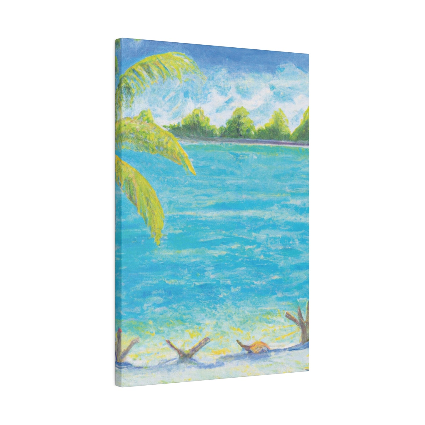 3007D - Bahamas Ocean Painting Print | Bahamas | Ocean | Beach | Poster | Home Decor | Wall Art | Canvas