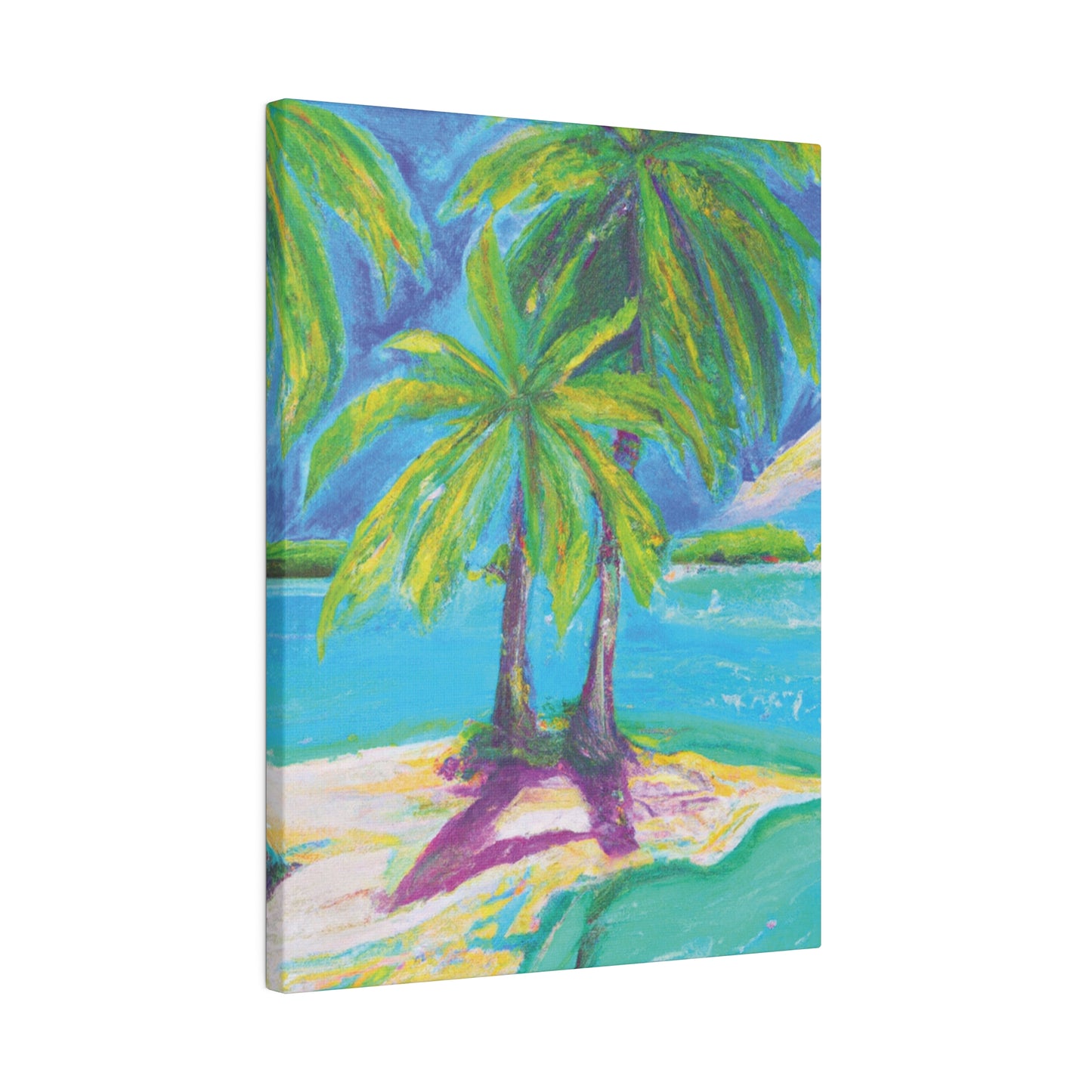 6632P - Bahamas Ocean Painting Print | Bahamas | Ocean | Beach | Poster | Home Decor | Wall Art | Canvas