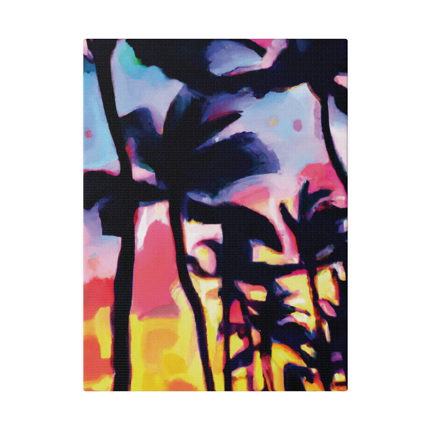 2637V - Miami Beach Sunset Painting Print | Miami | Beach | Sunset | Poster | Home Decor | Wall Art | Canvas