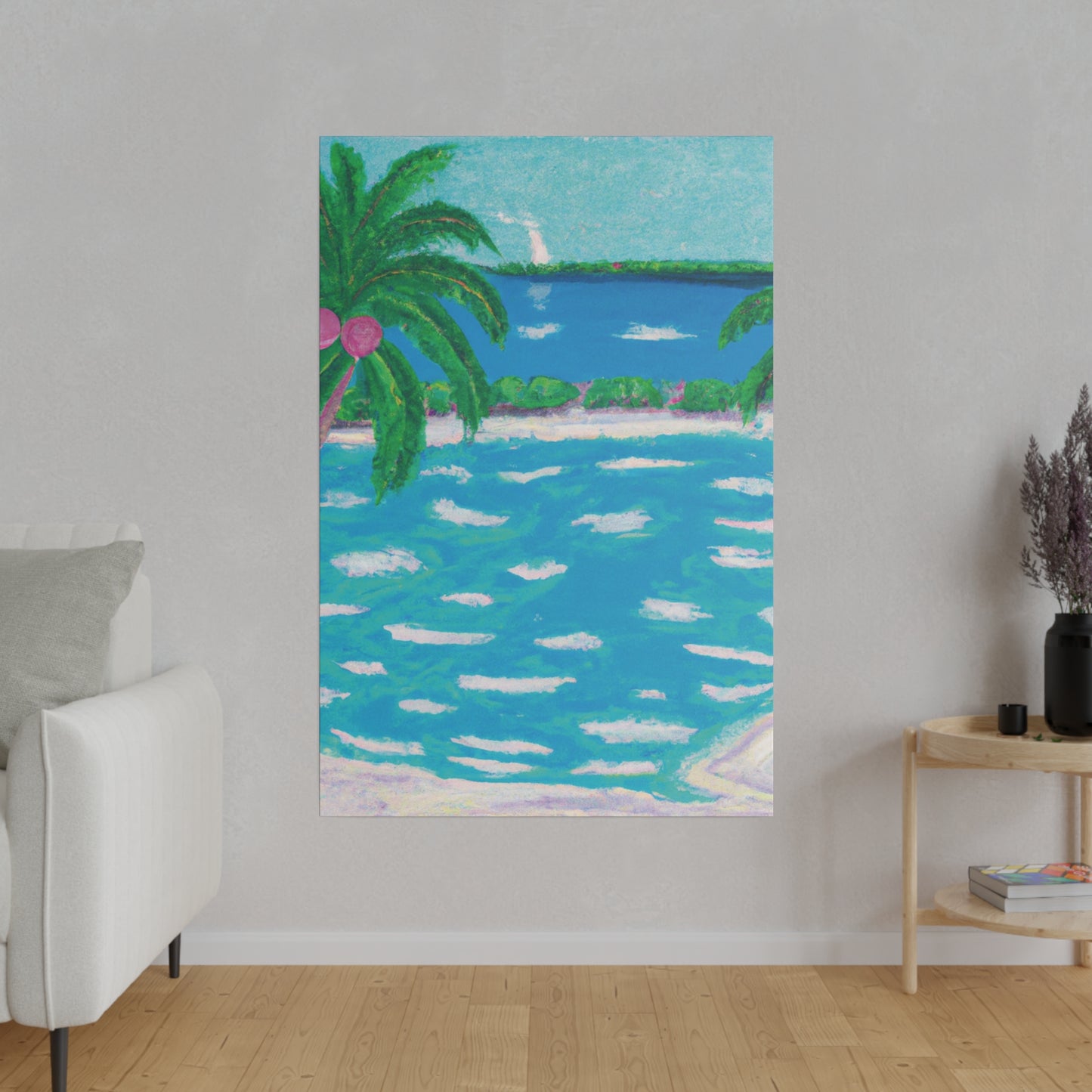 7341Z - Bahamas Ocean Painting Print | Bahamas | Ocean | Beach | Poster | Home Decor | Wall Art | Canvas