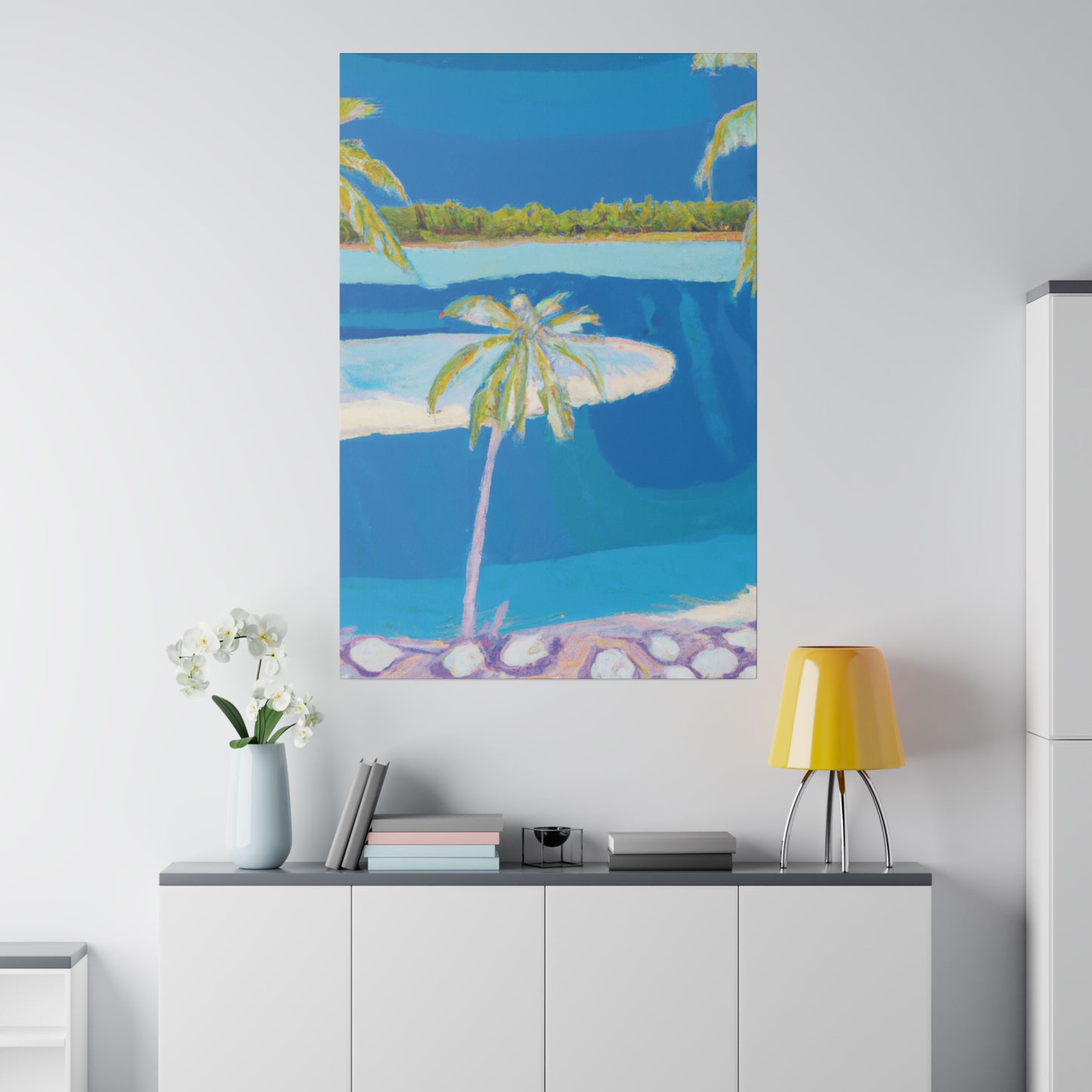 9231F - Bahamas Ocean Painting Print | Bahamas | Ocean | Beach | Poster | Home Decor | Wall Art | Canvas