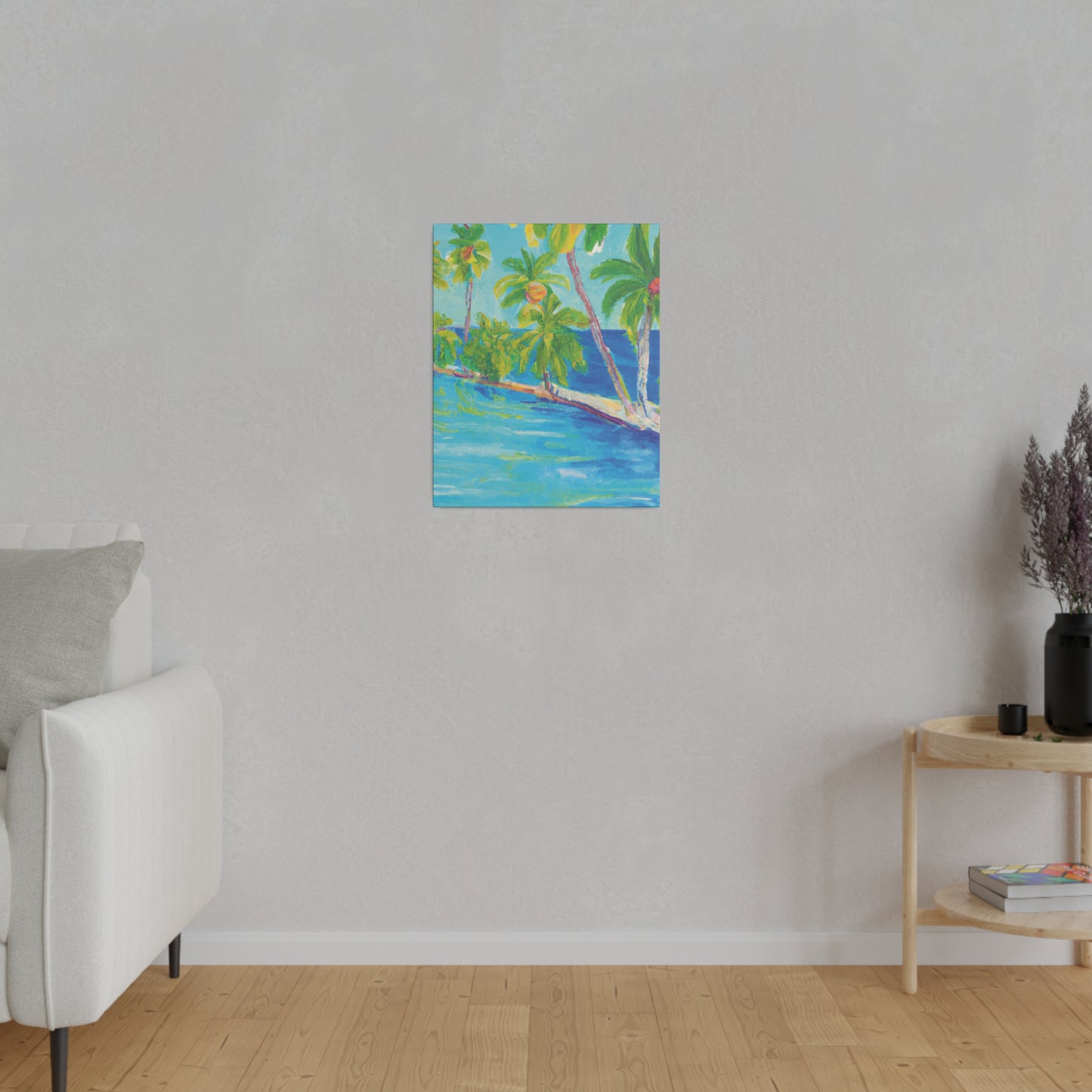 8256Q - Bahamas Ocean Painting Print | Bahamas | Ocean | Beach | Poster | Home Decor | Wall Art | Canvas