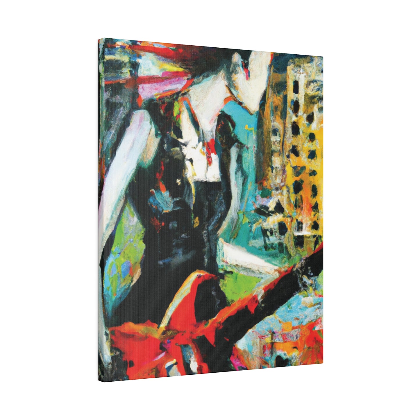 3226O - Rockstar Oil Painting Style Print | Poster | Home Decor | Wall Art | Music Art | Canvas