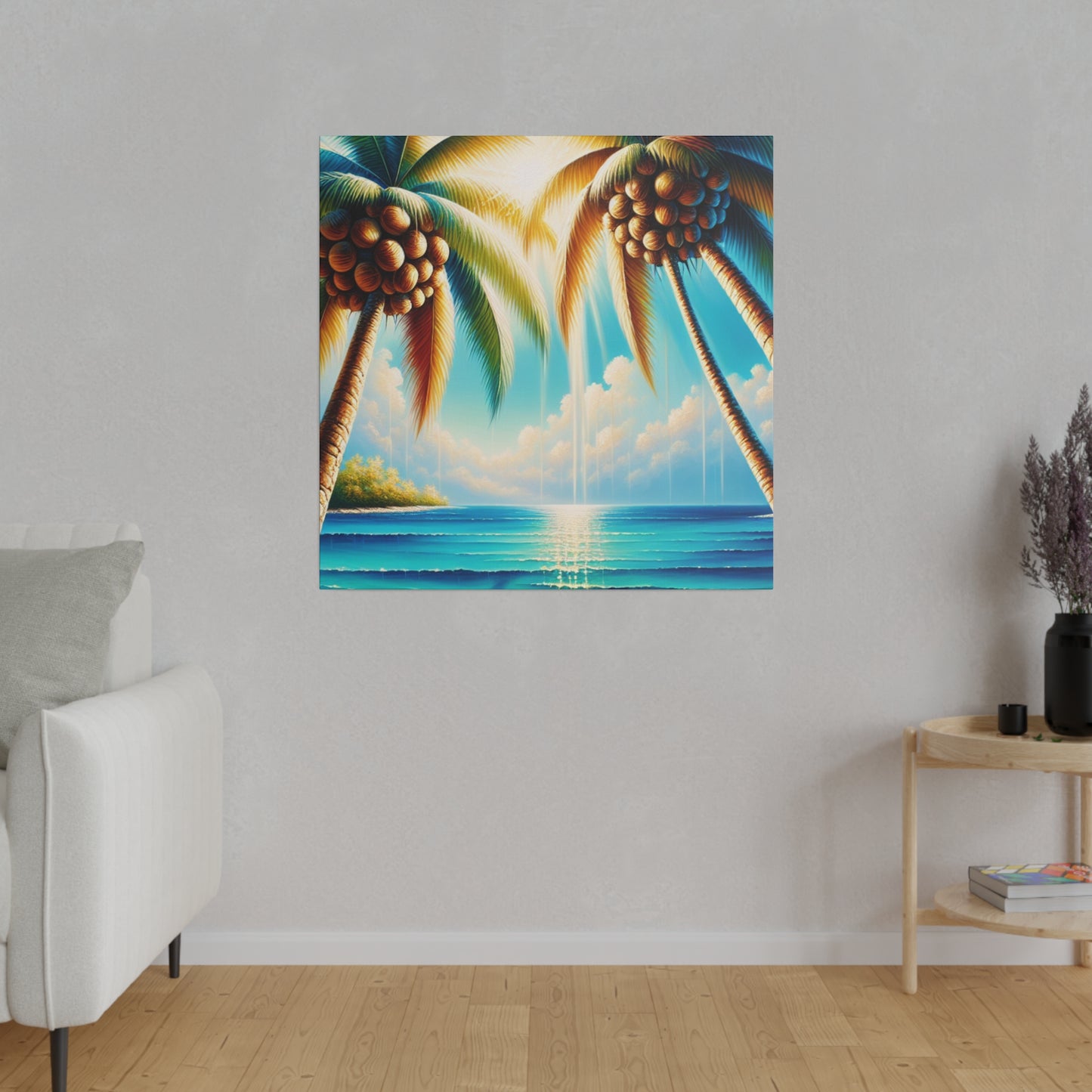 3627F - Bahamas Ocean Painting Print | Bahamas | Ocean | Beach | Poster | Home Decor | Wall Art | Canvas