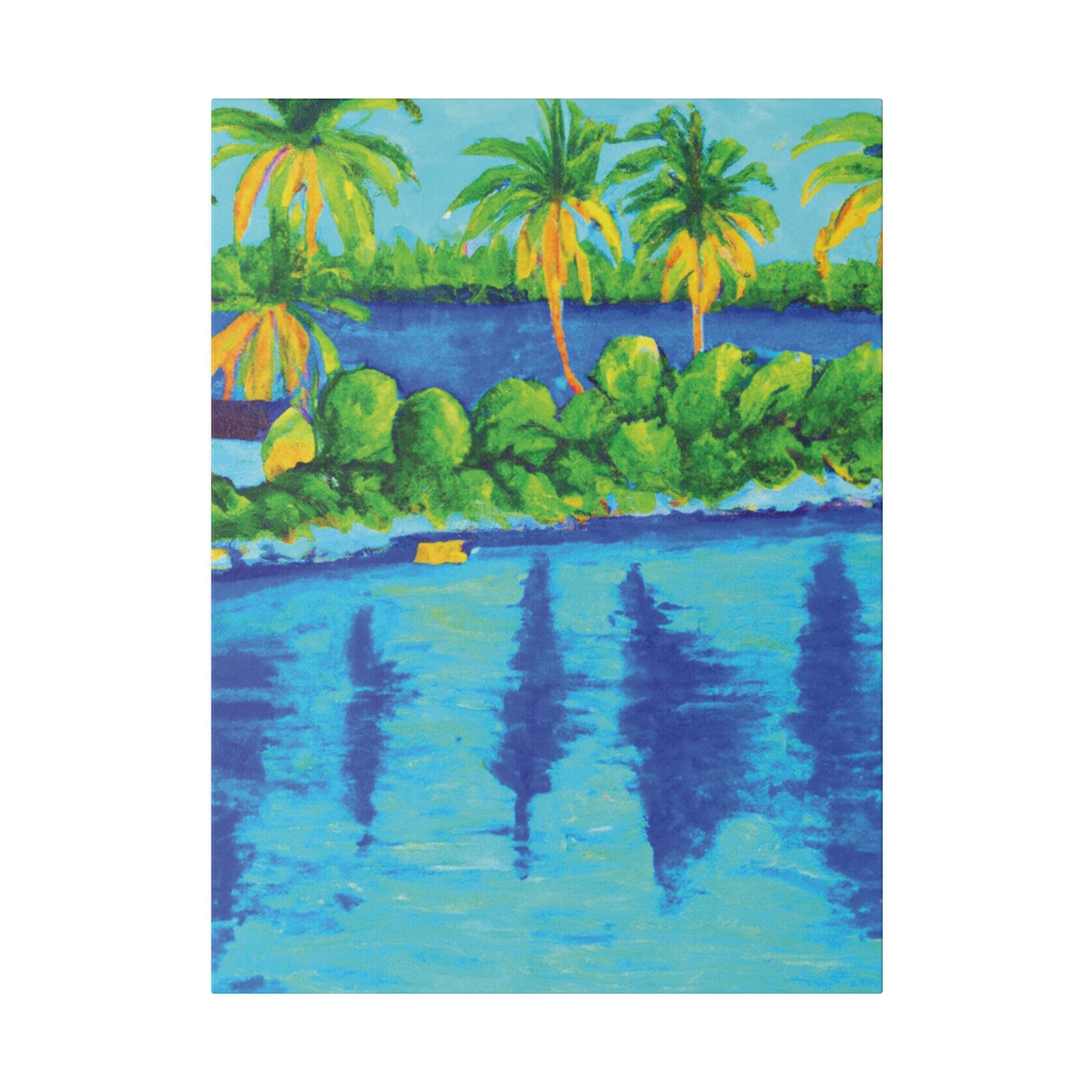 825Y - Bahamas Ocean Painting Print | Bahamas | Ocean | Beach | Poster | Home Decor | Wall Art | Canvas