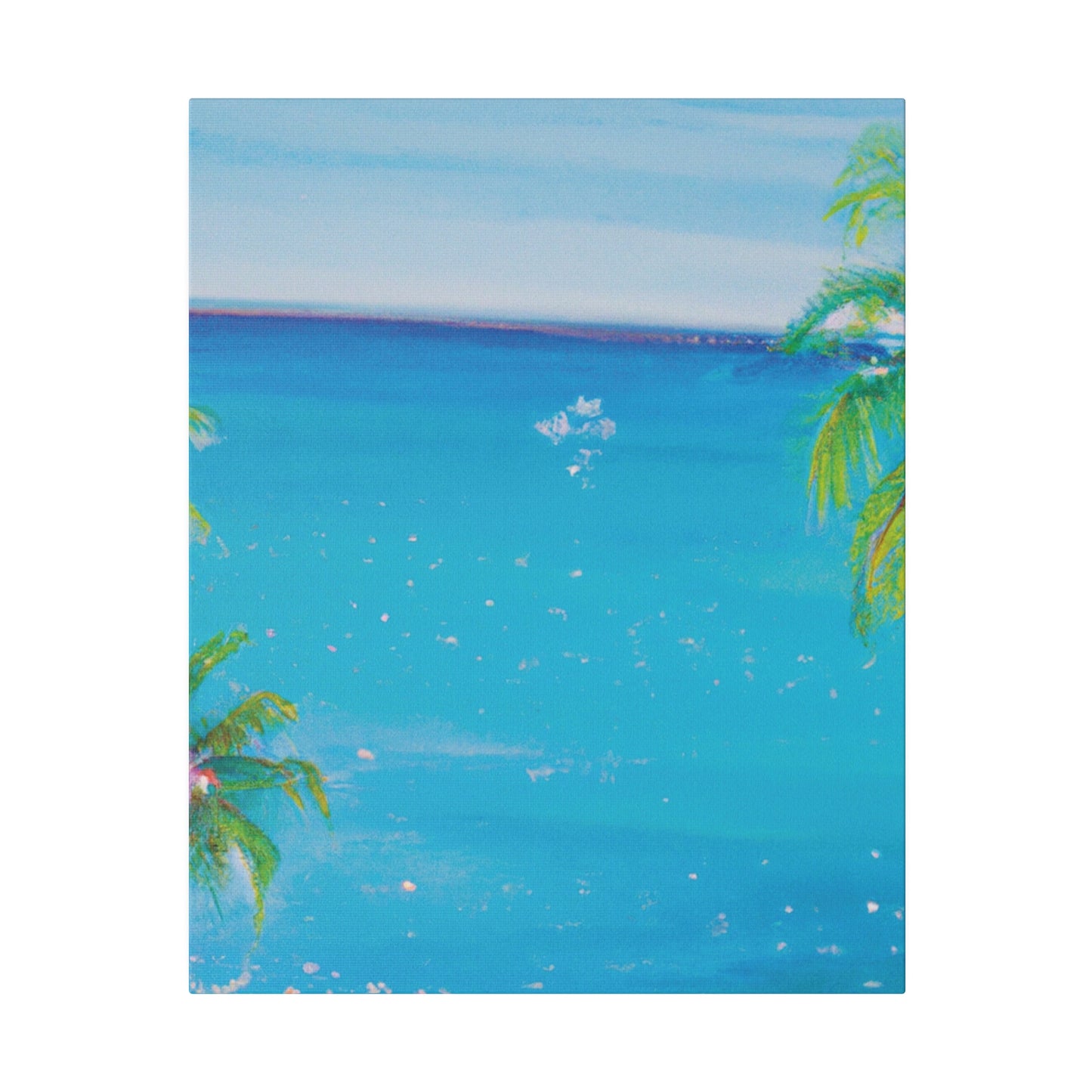 5683U - Bahamas Ocean Painting Print | Bahamas | Ocean | Beach | Poster | Home Decor | Wall Art | Canvas