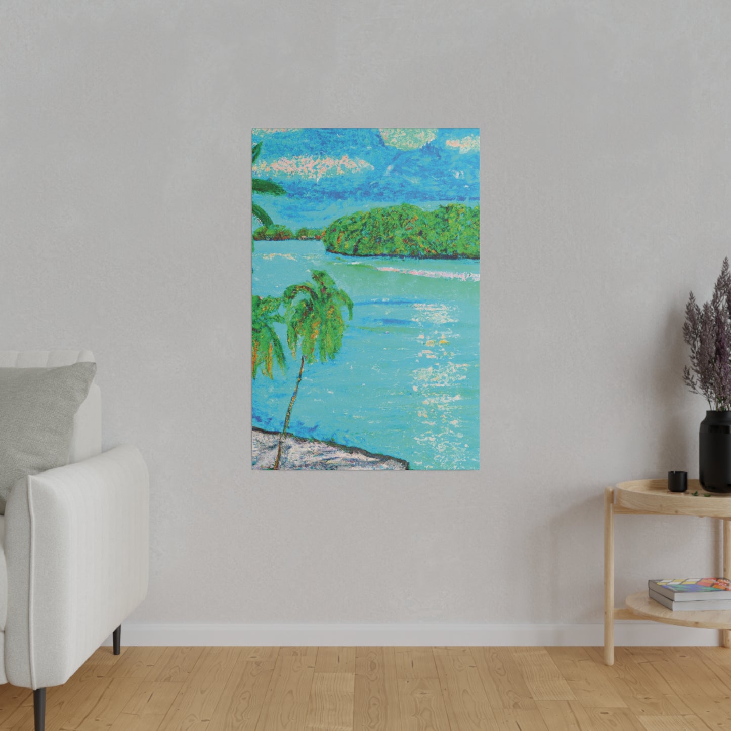 8239F - Bahamas Ocean Painting Print | Bahamas | Ocean | Beach | Poster | Home Decor | Wall Art | Canvas