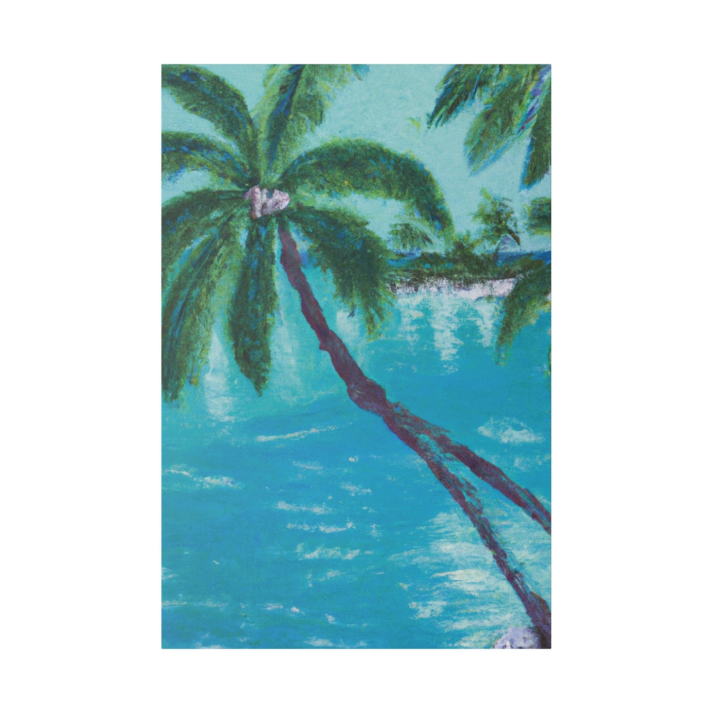 5392F - Bahamas Ocean Painting Print | Bahamas | Ocean | Beach | Poster | Home Decor | Wall Art | Canvas