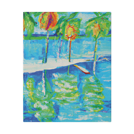 8103Q - Bahamas Ocean Painting Print | Bahamas | Ocean | Beach | Poster | Home Decor | Wall Art | Canvas