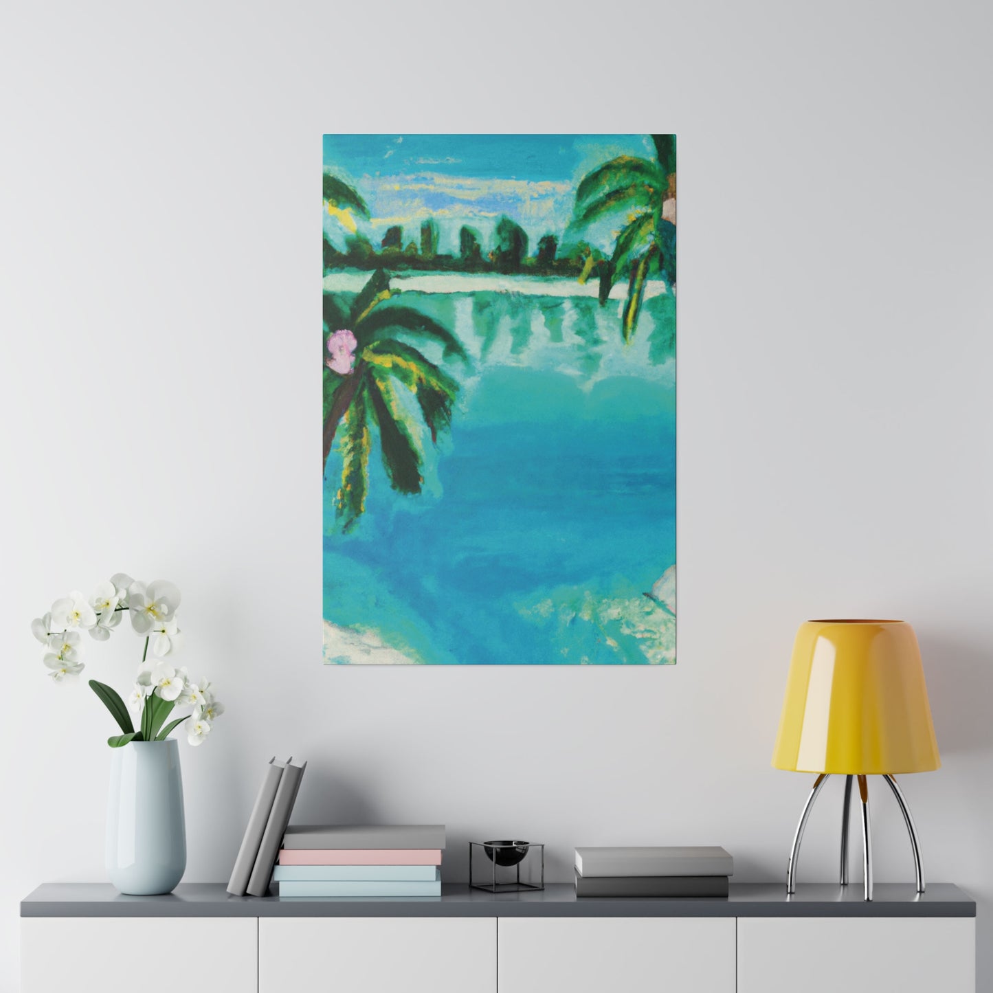 4327F - Bahamas Ocean Painting Print | Bahamas | Ocean | Beach | Poster | Home Decor | Wall Art | Canvas