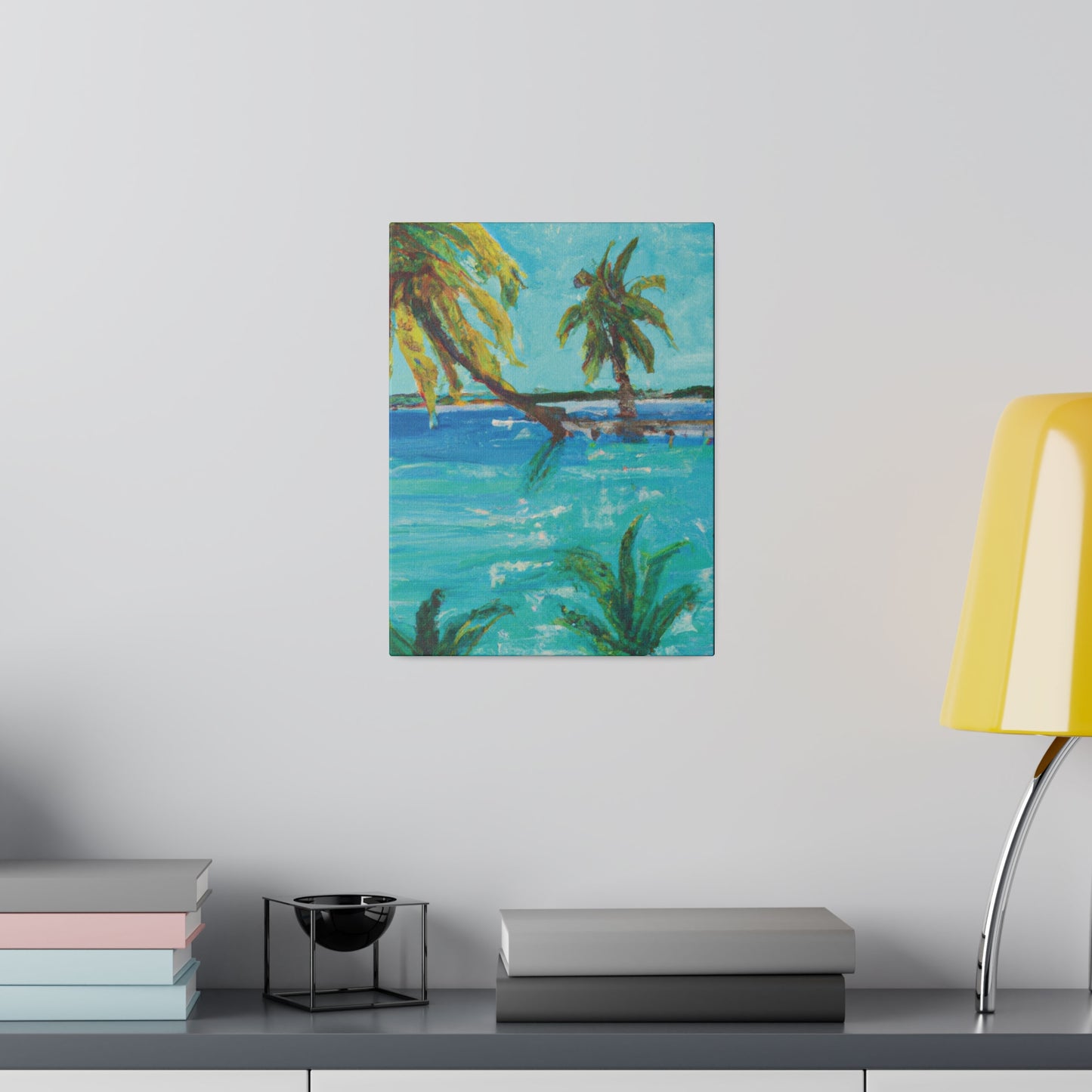 3256T - Bahamas Ocean Painting Print | Bahamas | Ocean | Beach | Poster | Home Decor | Wall Art | Canvas