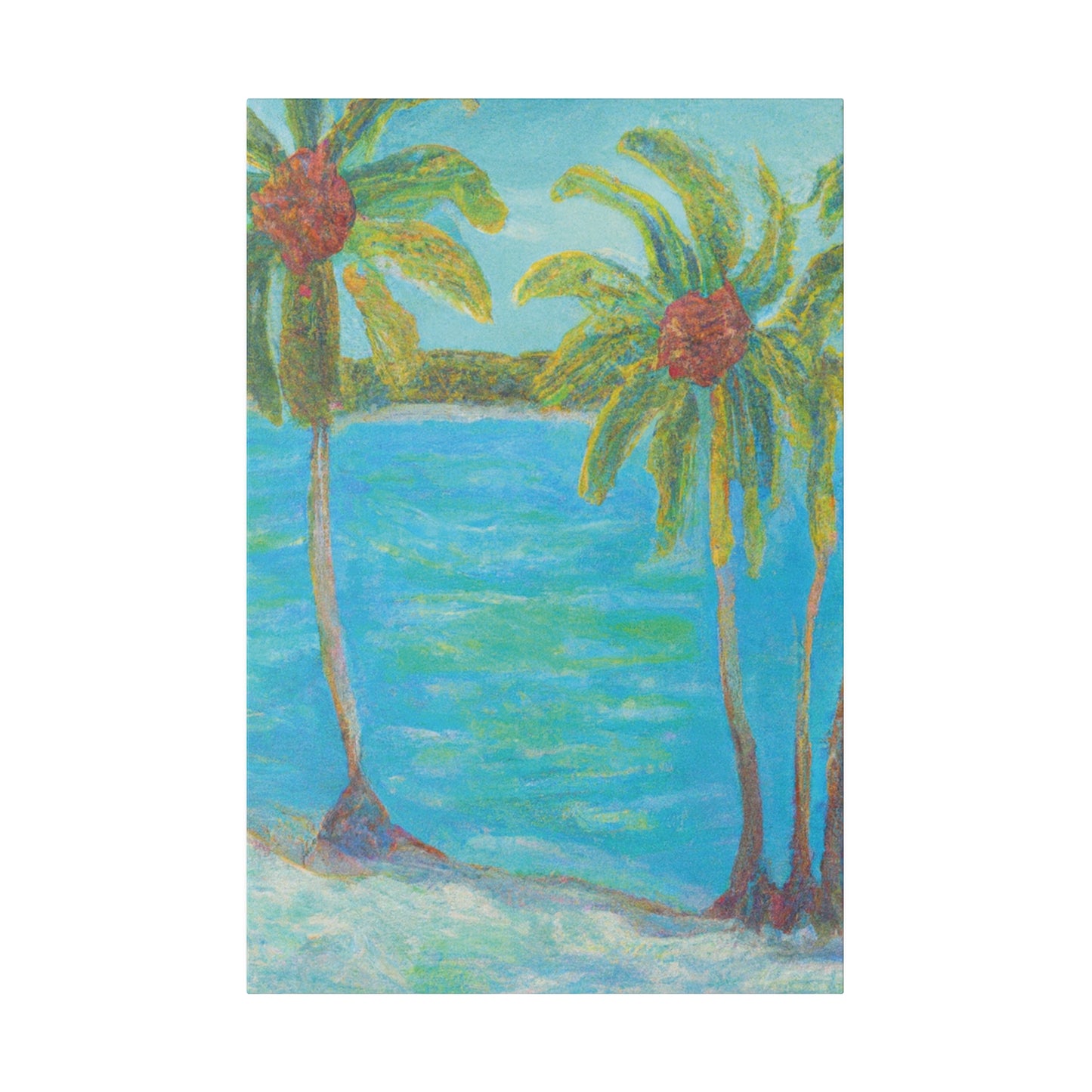 3357G - Bahamas Ocean Painting Print | Bahamas | Ocean | Beach | Poster | Home Decor | Wall Art | Canvas