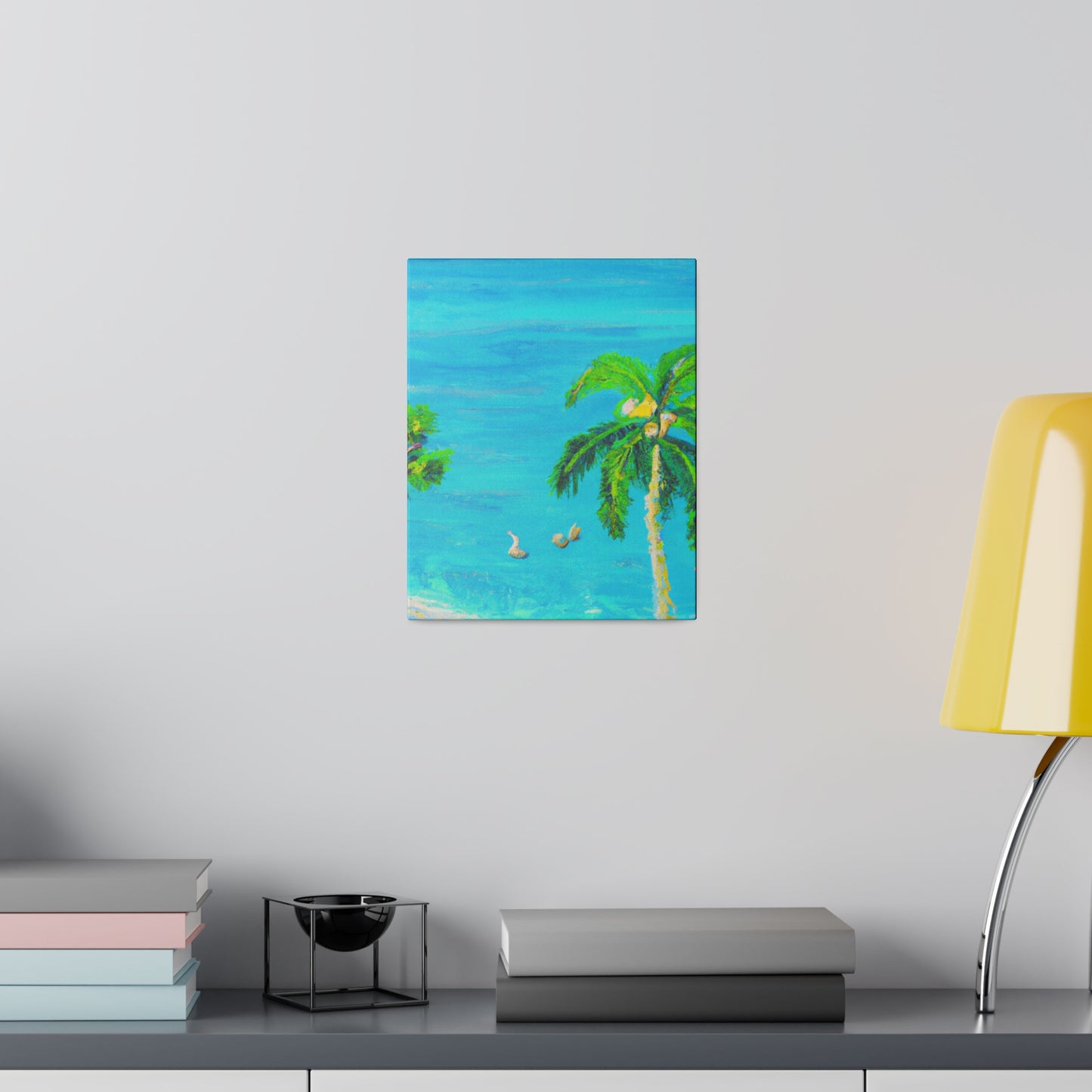 3749J - Bahamas Ocean Painting Print | Bahamas | Ocean | Beach | Poster | Home Decor | Wall Art | Canvas