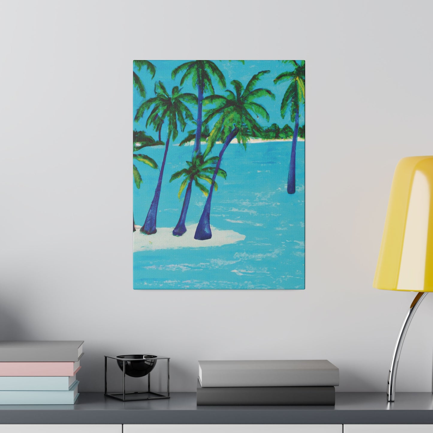 2486G - Bahamas Ocean Painting Print | Bahamas | Ocean | Beach | Poster | Home Decor | Wall Art | Canvas