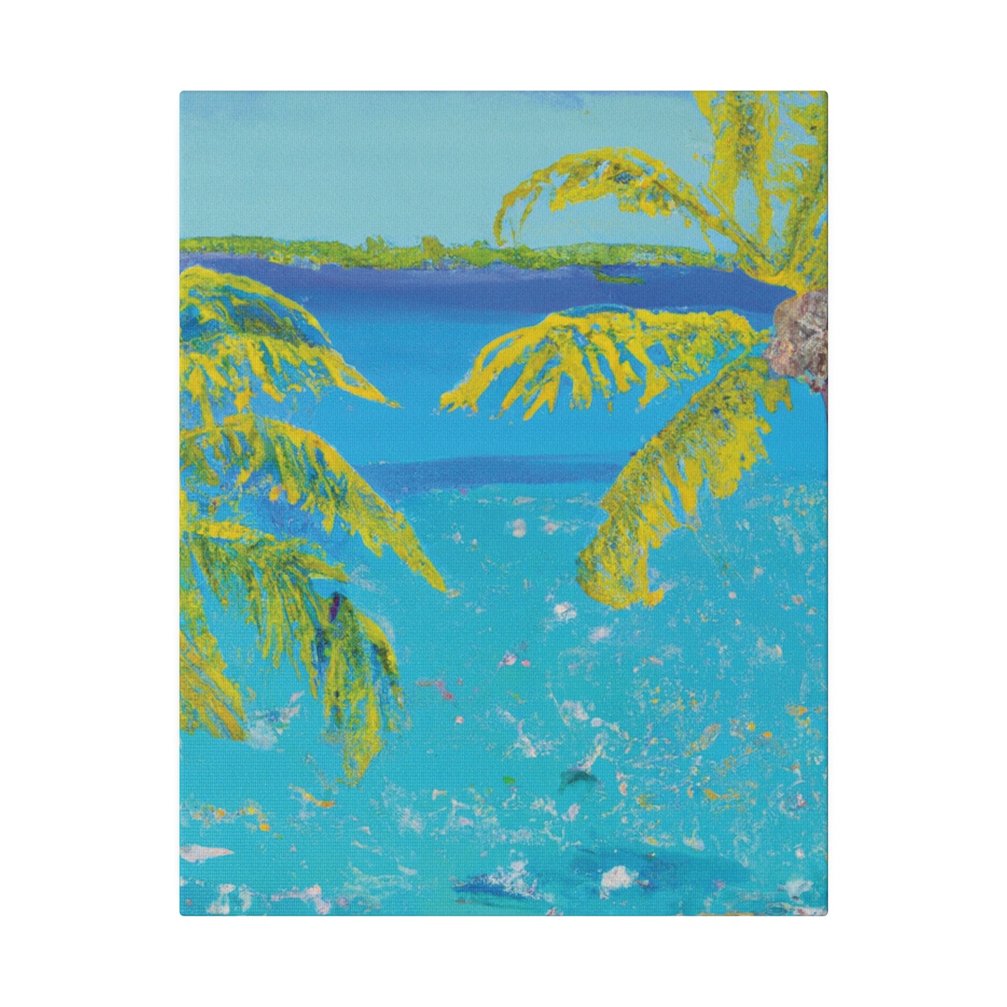 9282F - Bahamas Ocean Painting Print | Bahamas | Ocean | Beach | Poster | Home Decor | Wall Art | Canvas