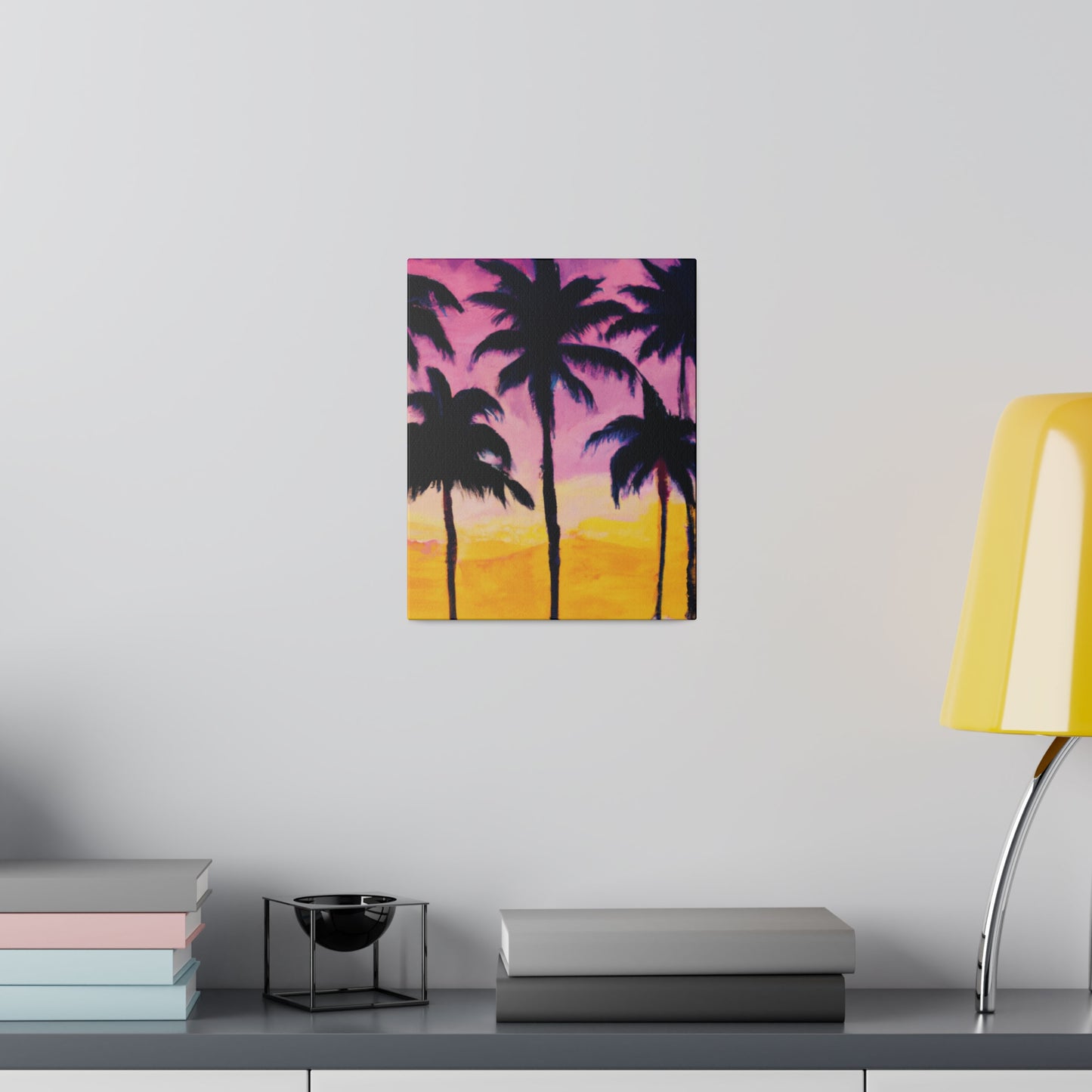 4102I - Miami Beach Sunset Painting Print | Miami | Beach | Sunset | Poster | Home Decor | Wall Art | Canvas