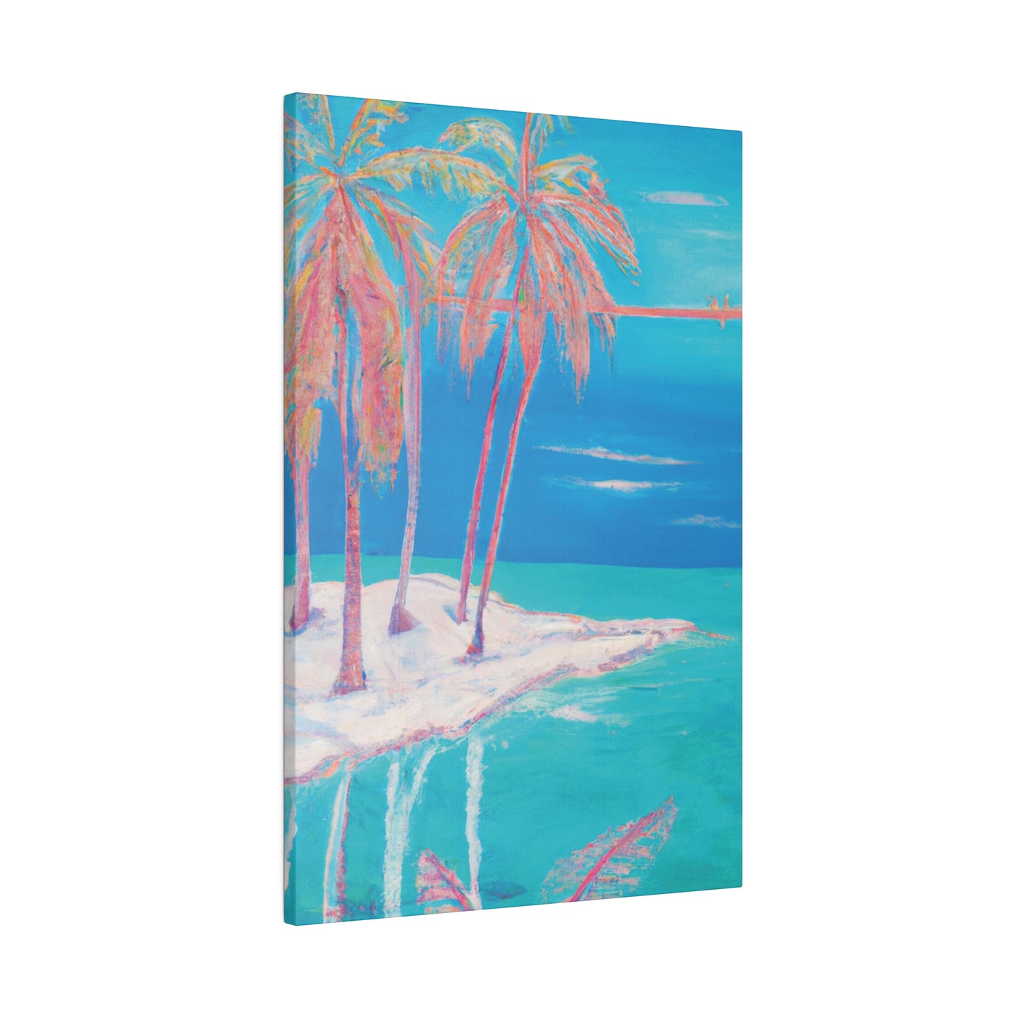 3162K - Bahamas Ocean Painting Print | Bahamas | Ocean | Beach | Poster | Home Decor | Wall Art | Canvas