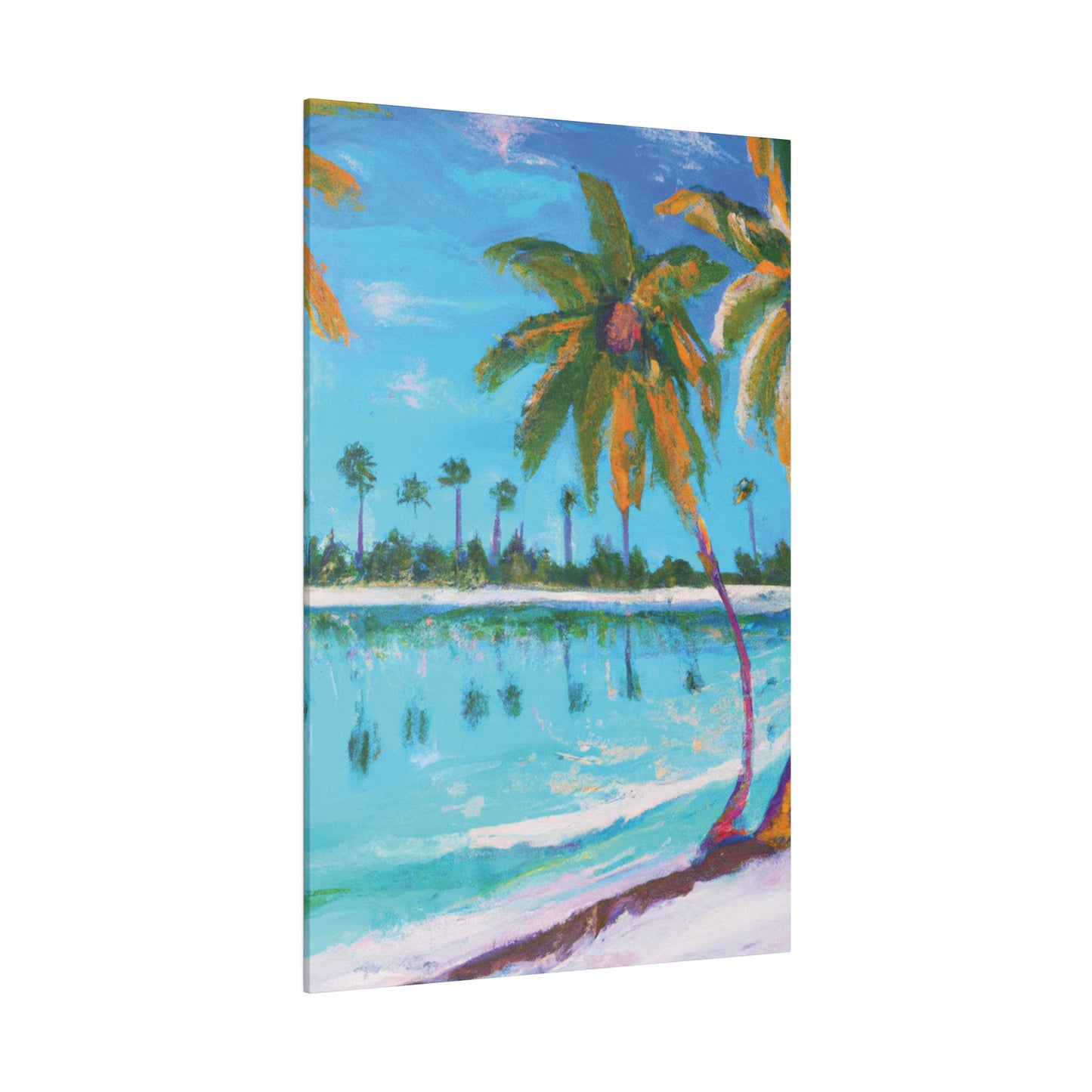 8723S - Bahamas Ocean Painting Print | Bahamas | Ocean | Beach | Poster | Home Decor | Wall Art | Canvas