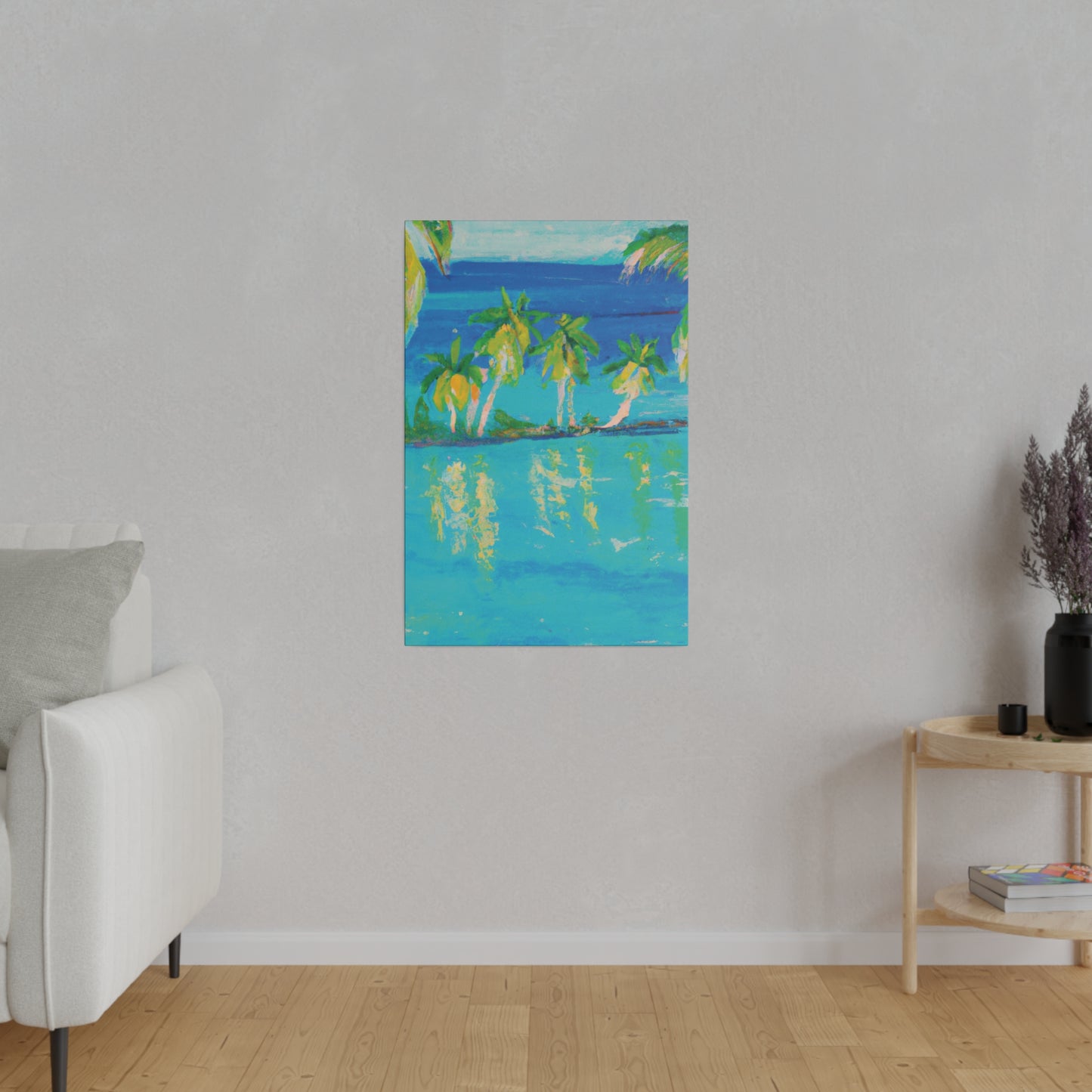 8637V - Bahamas Ocean Painting Print | Bahamas | Ocean | Beach | Poster | Home Decor | Wall Art | Canvas