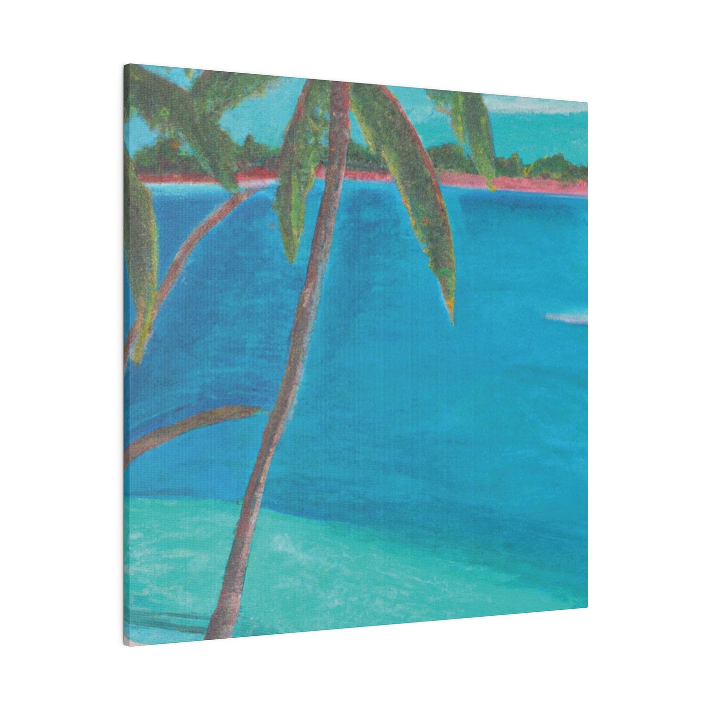 2976D - Bahamas Ocean Painting Print | Bahamas | Ocean | Beach | Poster | Home Decor | Wall Art | Canvas