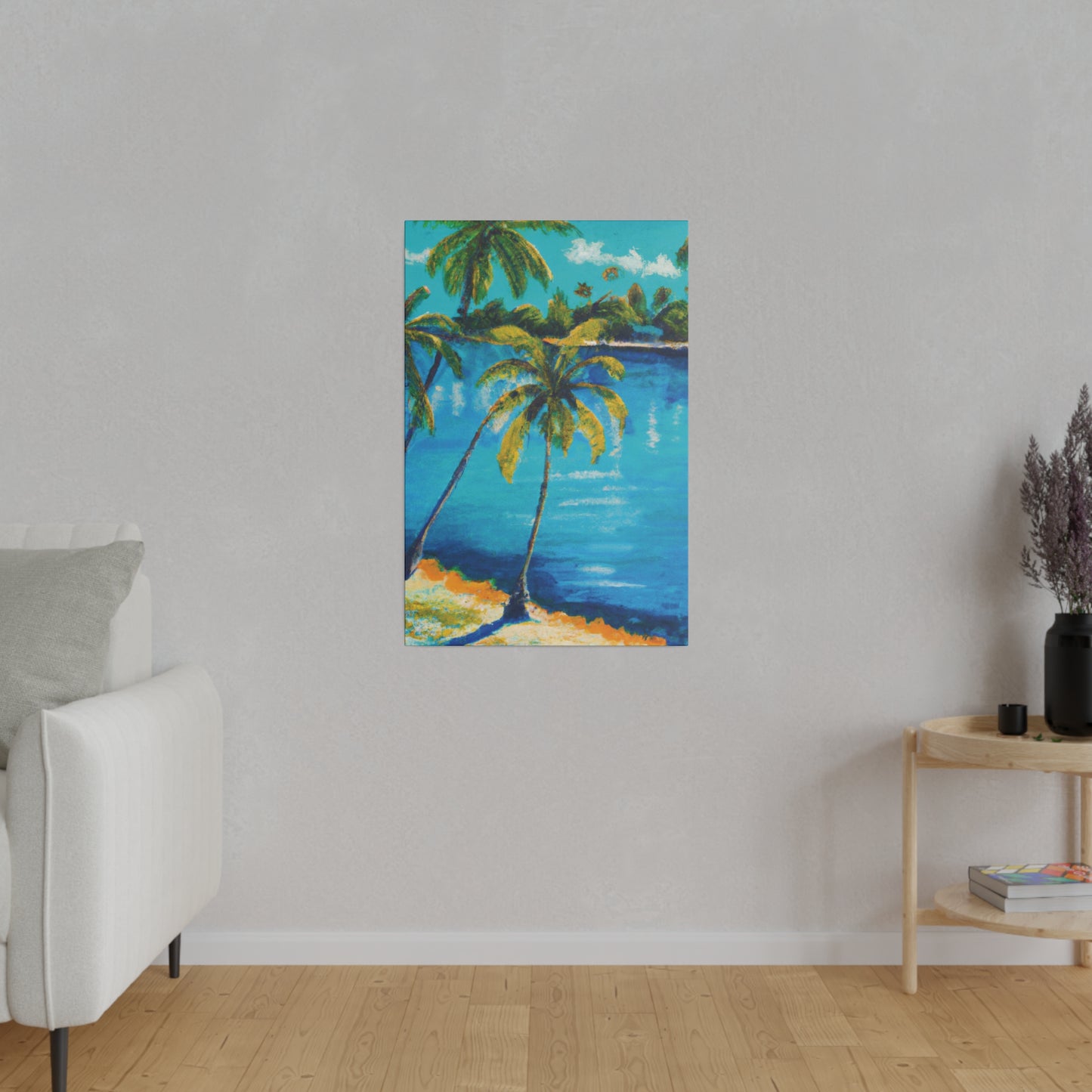 856Y - Bahamas Ocean Painting Print | Bahamas | Ocean | Beach | Poster | Home Decor | Wall Art | Canvas