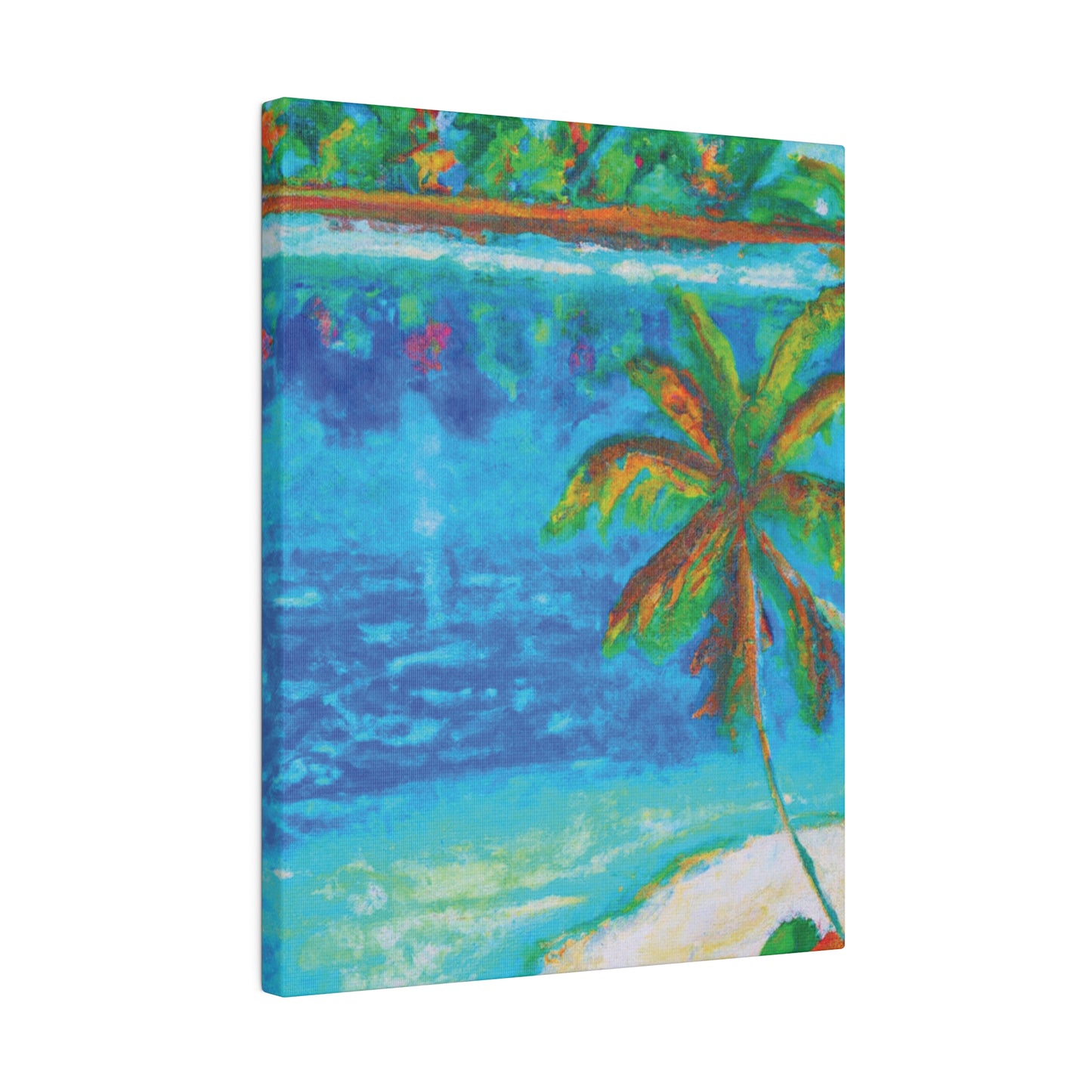 8252T - Bahamas Ocean Painting Print | Bahamas | Ocean | Beach | Poster | Home Decor | Wall Art | Canvas
