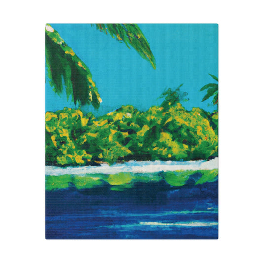 2473X - Bahamas Ocean Painting Print | Bahamas | Ocean | Beach | Poster | Home Decor | Wall Art | Canvas