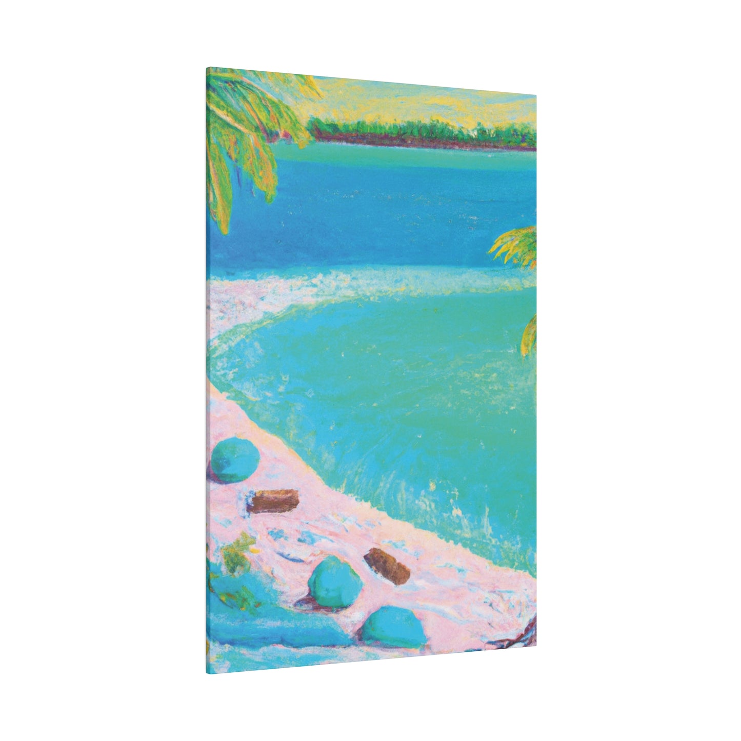 7342G - Bahamas Ocean Painting Print | Bahamas | Ocean | Beach | Poster | Home Decor | Wall Art | Canvas