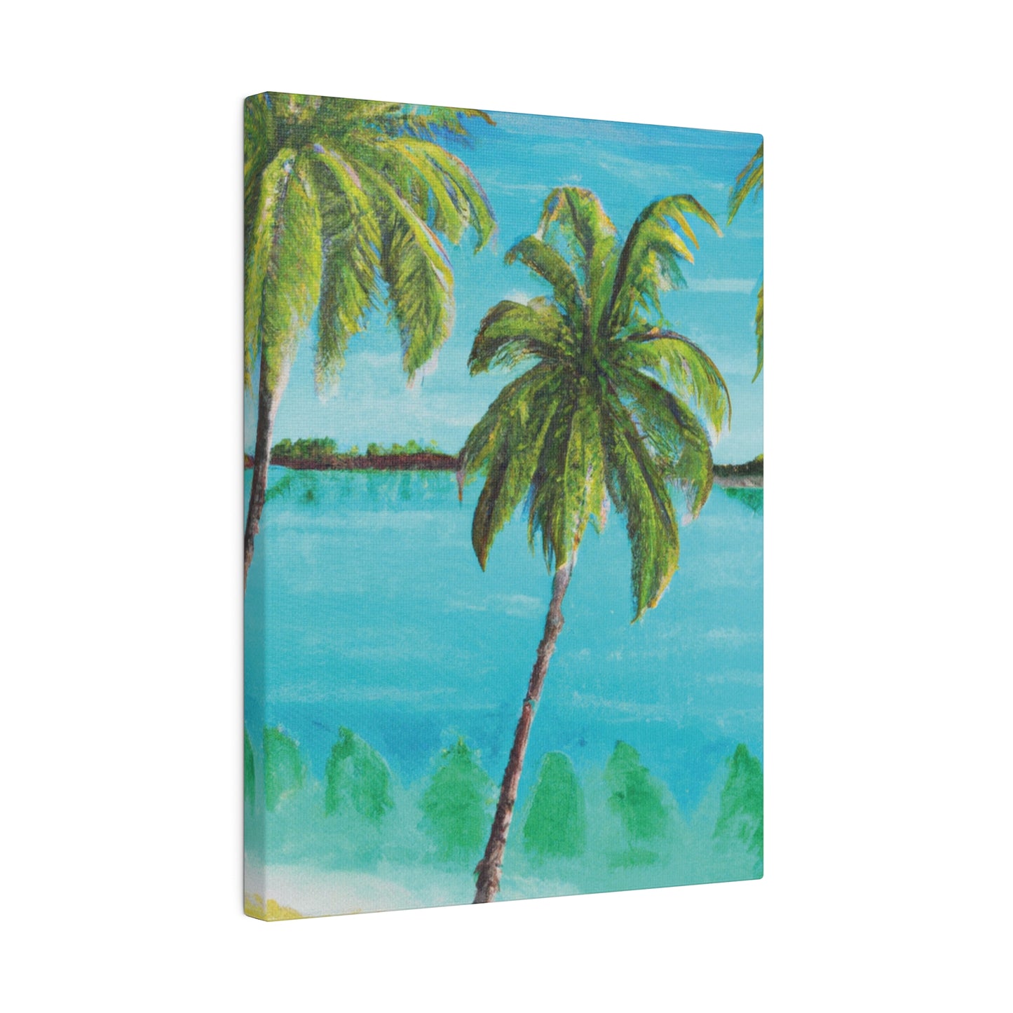 6598N - Bahamas Ocean Painting Print | Bahamas | Ocean | Beach | Poster | Home Decor | Wall Art | Canvas