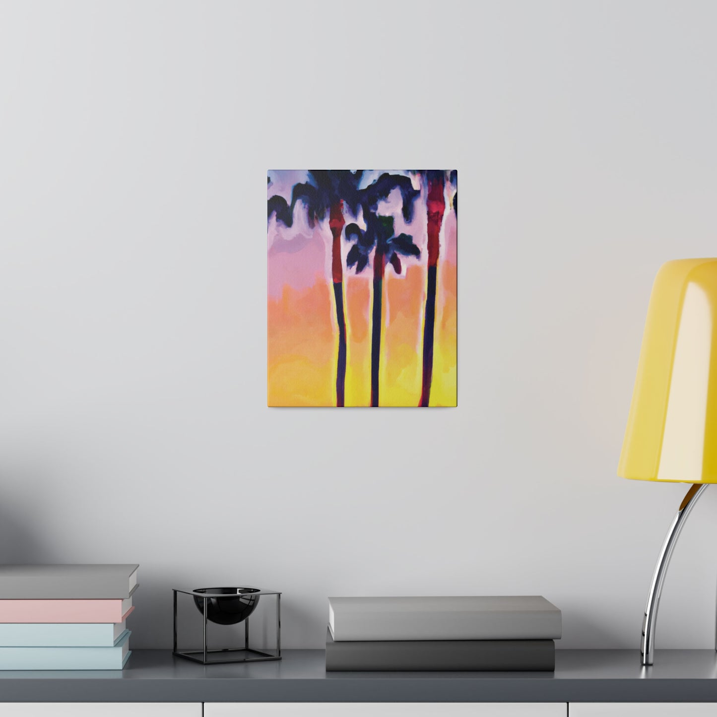 7116C - Miami Beach Sunset Painting Print | Miami | Beach | Sunset | Poster | Home Decor | Wall Art | Canvas