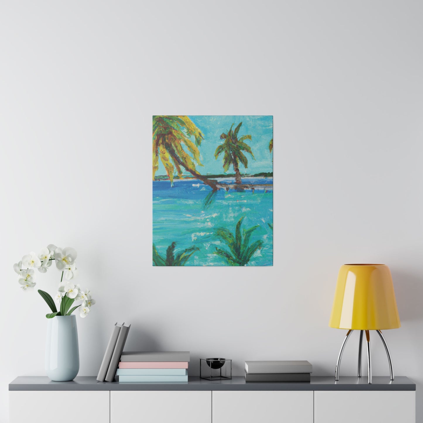 3256T - Bahamas Ocean Painting Print | Bahamas | Ocean | Beach | Poster | Home Decor | Wall Art | Canvas