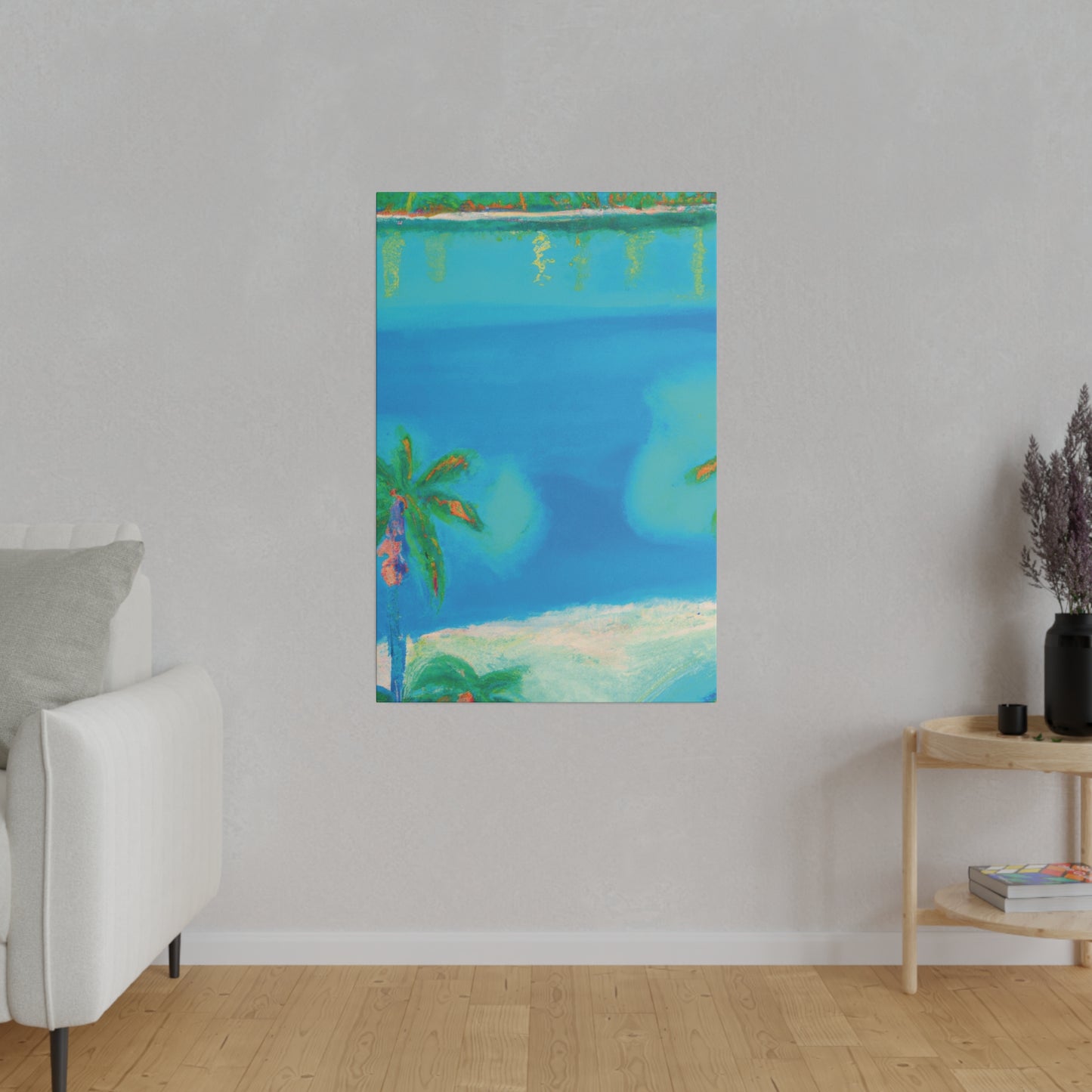 4785X - Bahamas Ocean Painting Print | Bahamas | Ocean | Beach | Poster | Home Decor | Wall Art | Canvas