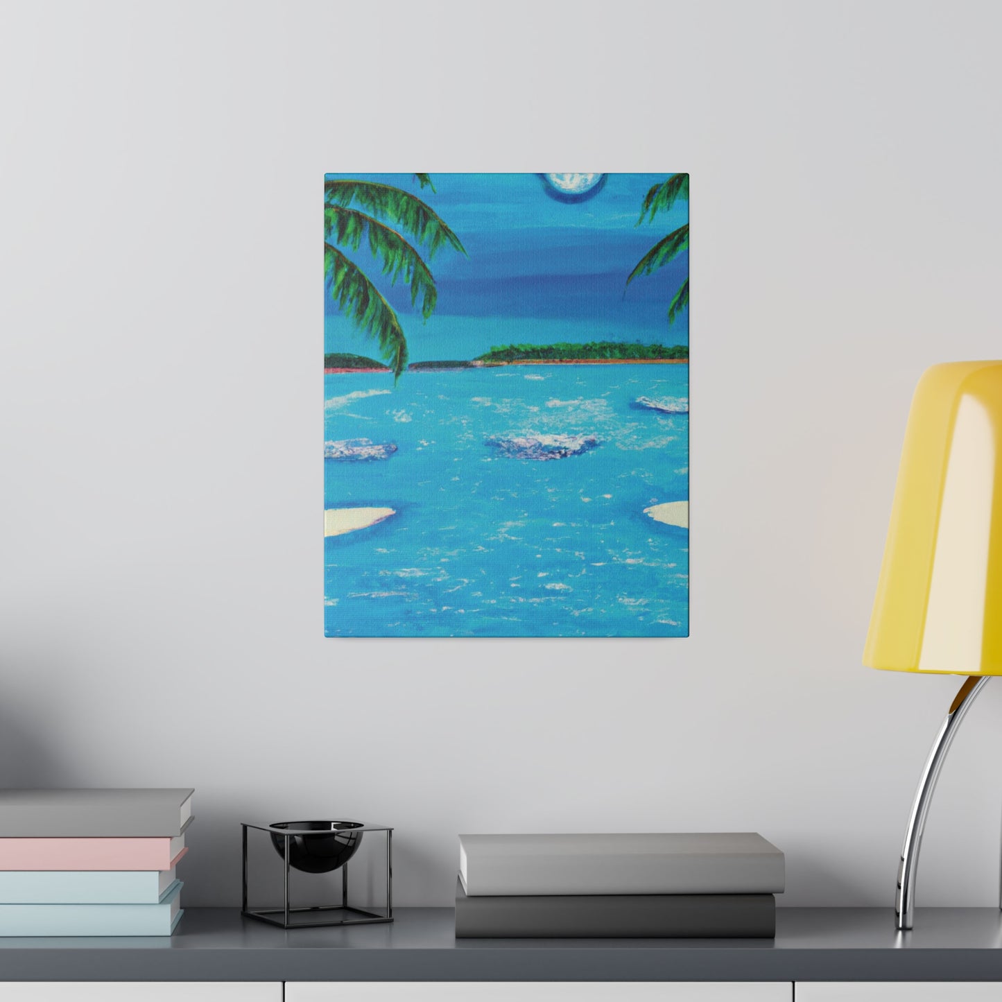 7239Z - Bahamas Ocean Painting Print | Bahamas | Ocean | Beach | Poster | Home Decor | Wall Art | Canvas